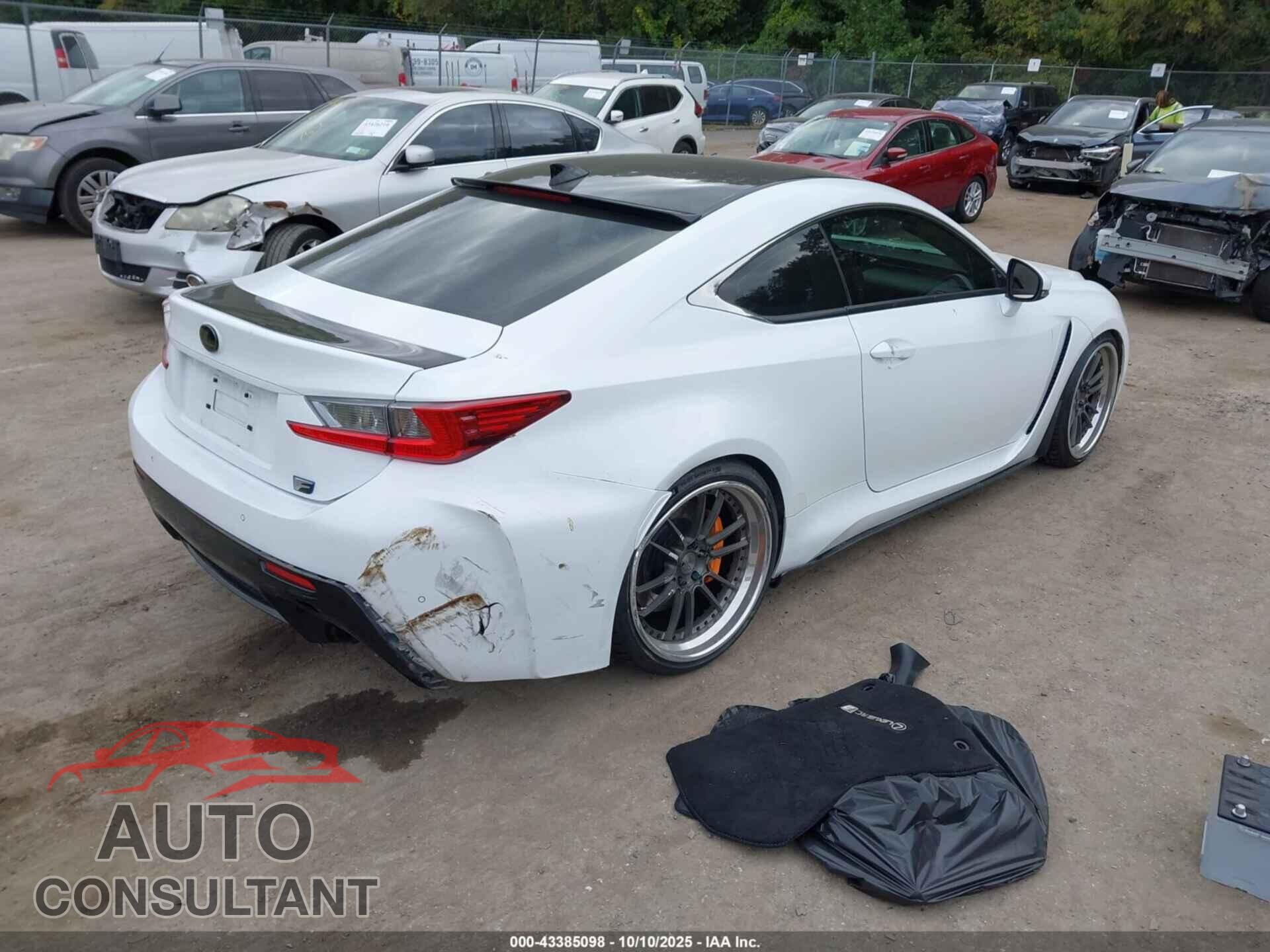 LEXUS RC F 2015 - JTHHP5BC7F5004527
