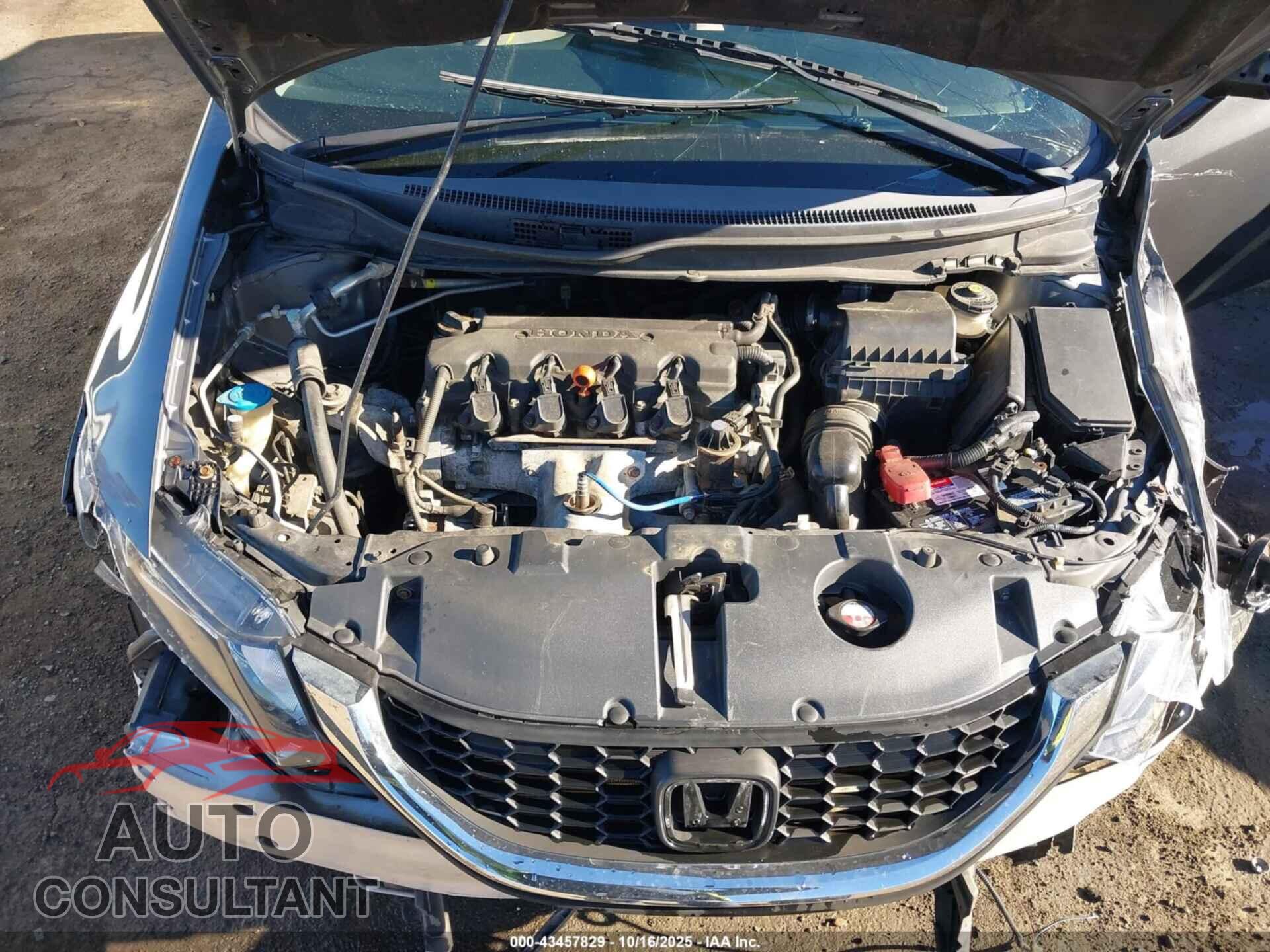 HONDA CIVIC 2013 - 19XFB2F50DE205821