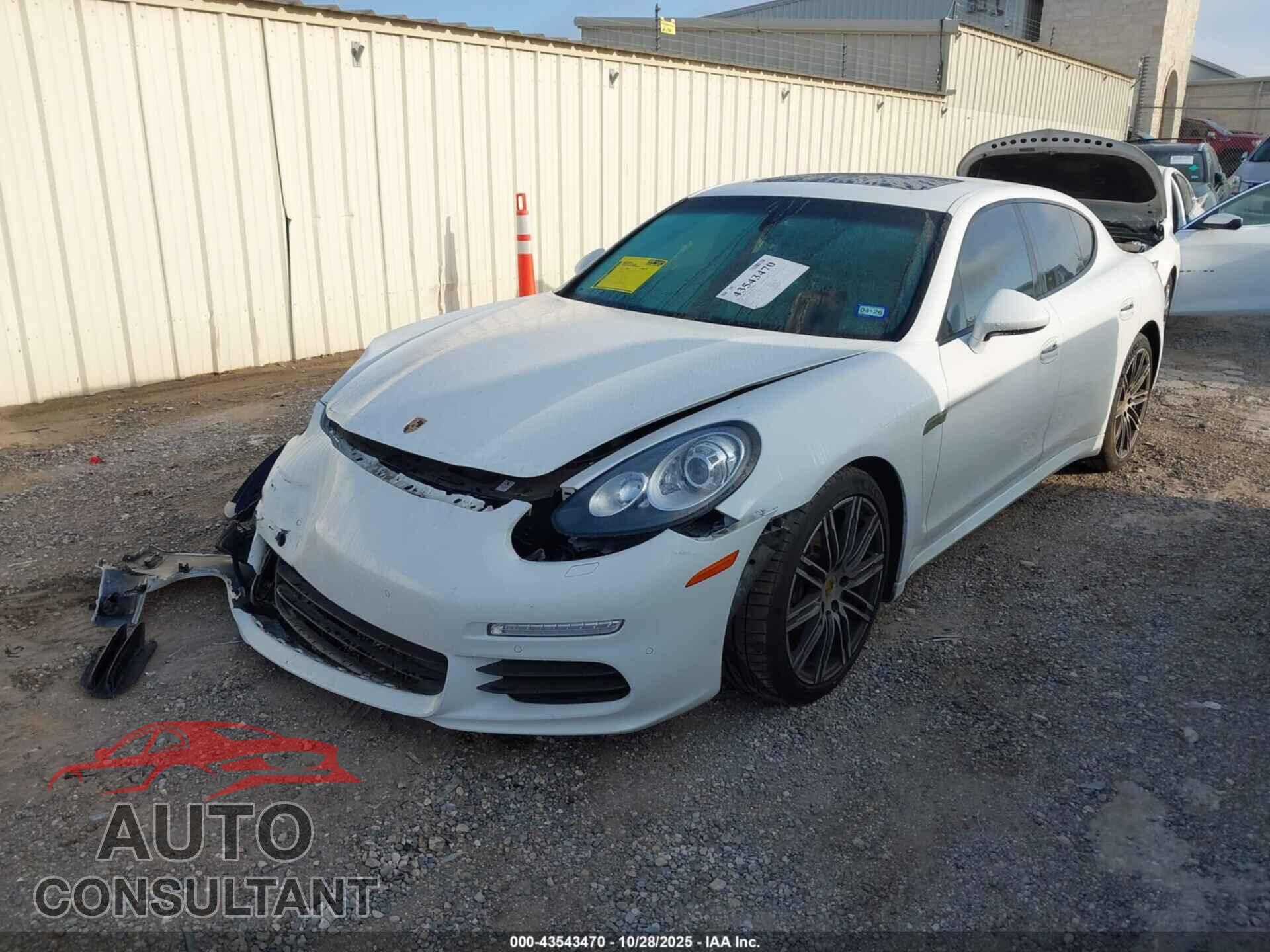 PORSCHE PANAMERA 2016 - WP0AA2A70GL007824