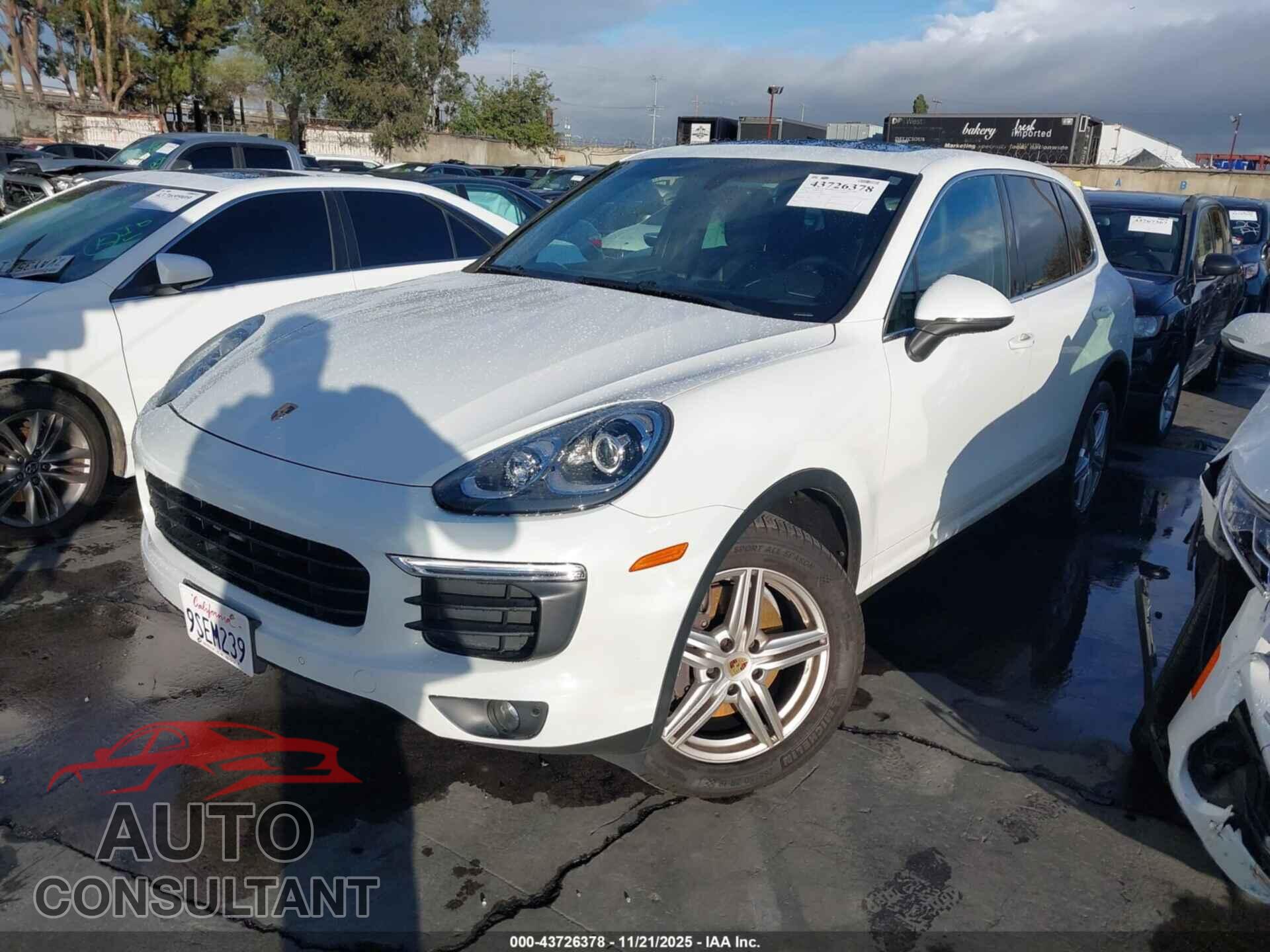 PORSCHE CAYENNE 2016 - WP1AA2A25GLA03058