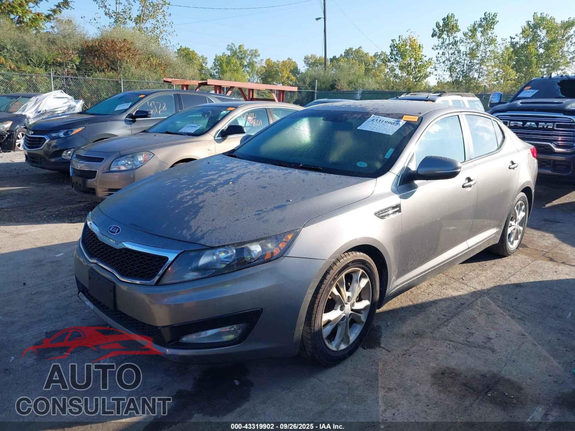 KIA OPTIMA 2012 - 5XXGN4A75CG026082