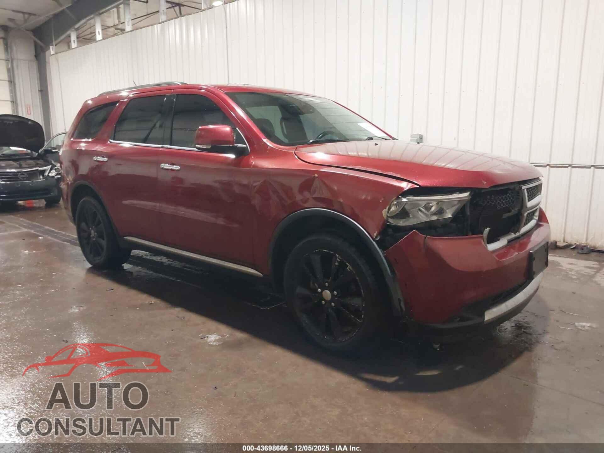 DODGE DURANGO 2013 - 1C4RDJDG7DC658847