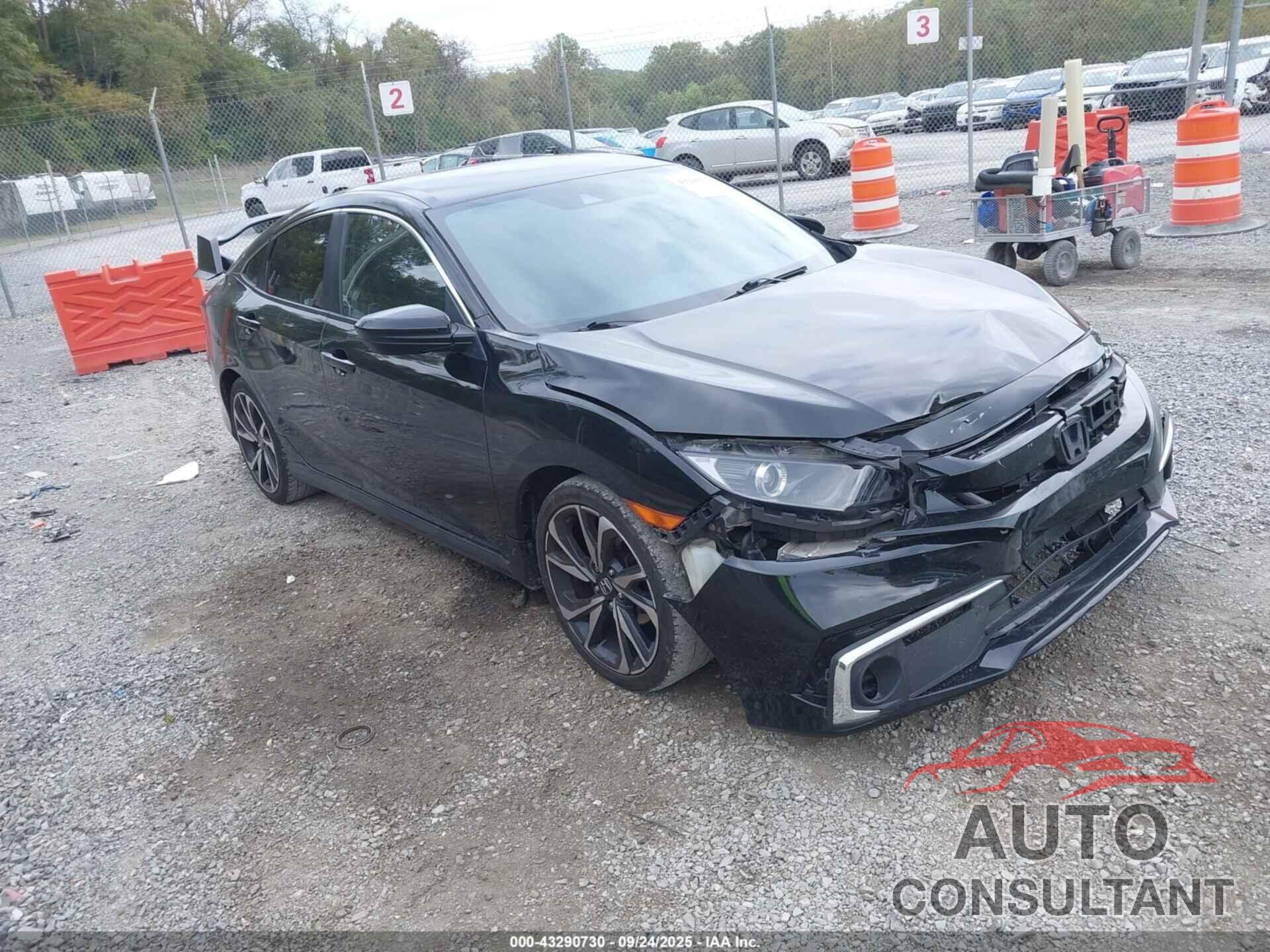 HONDA CIVIC 2019 - 2HGFC2F84KH605925