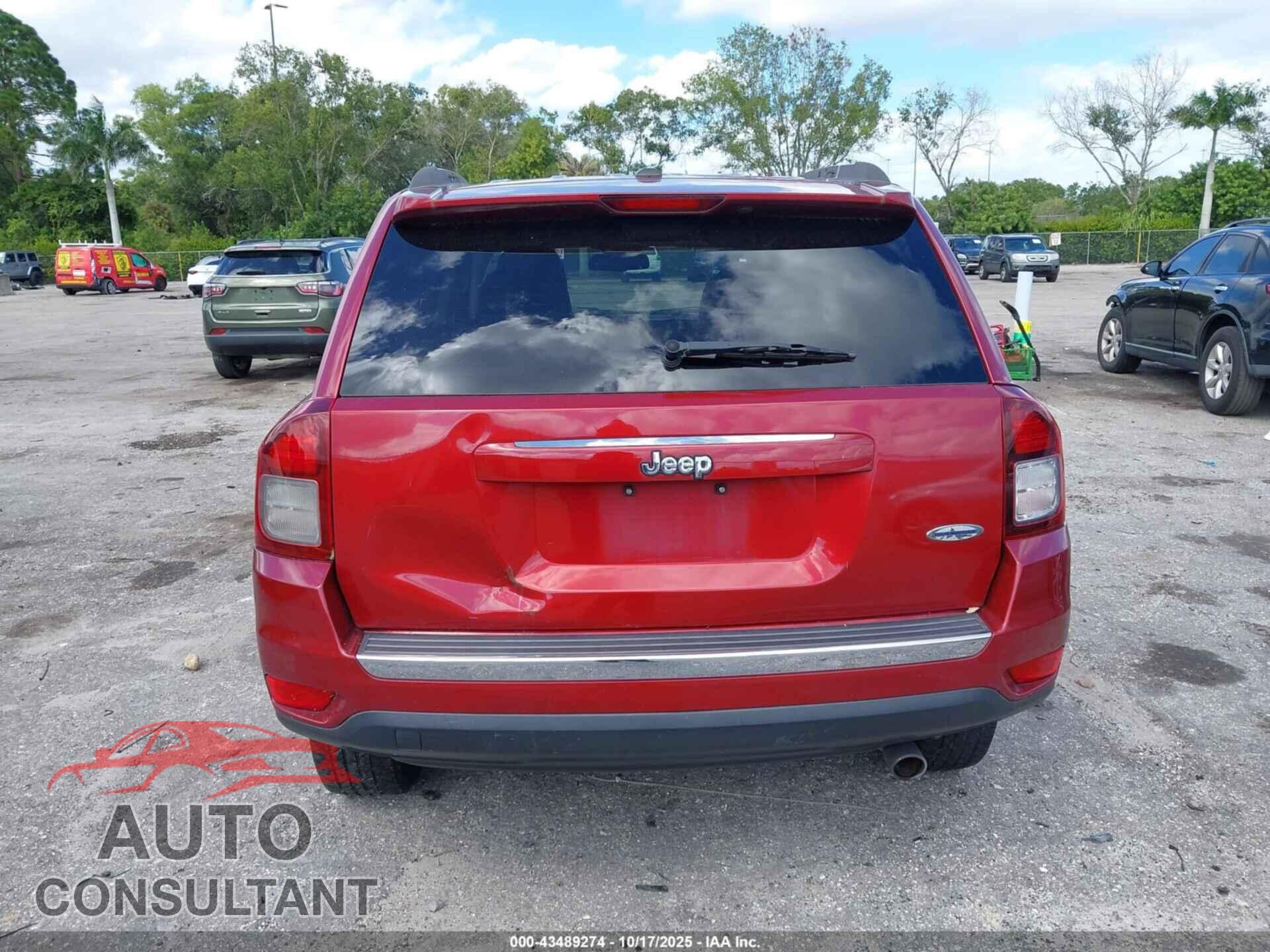 JEEP COMPASS 2017 - 1C4NJCEA3HD157015