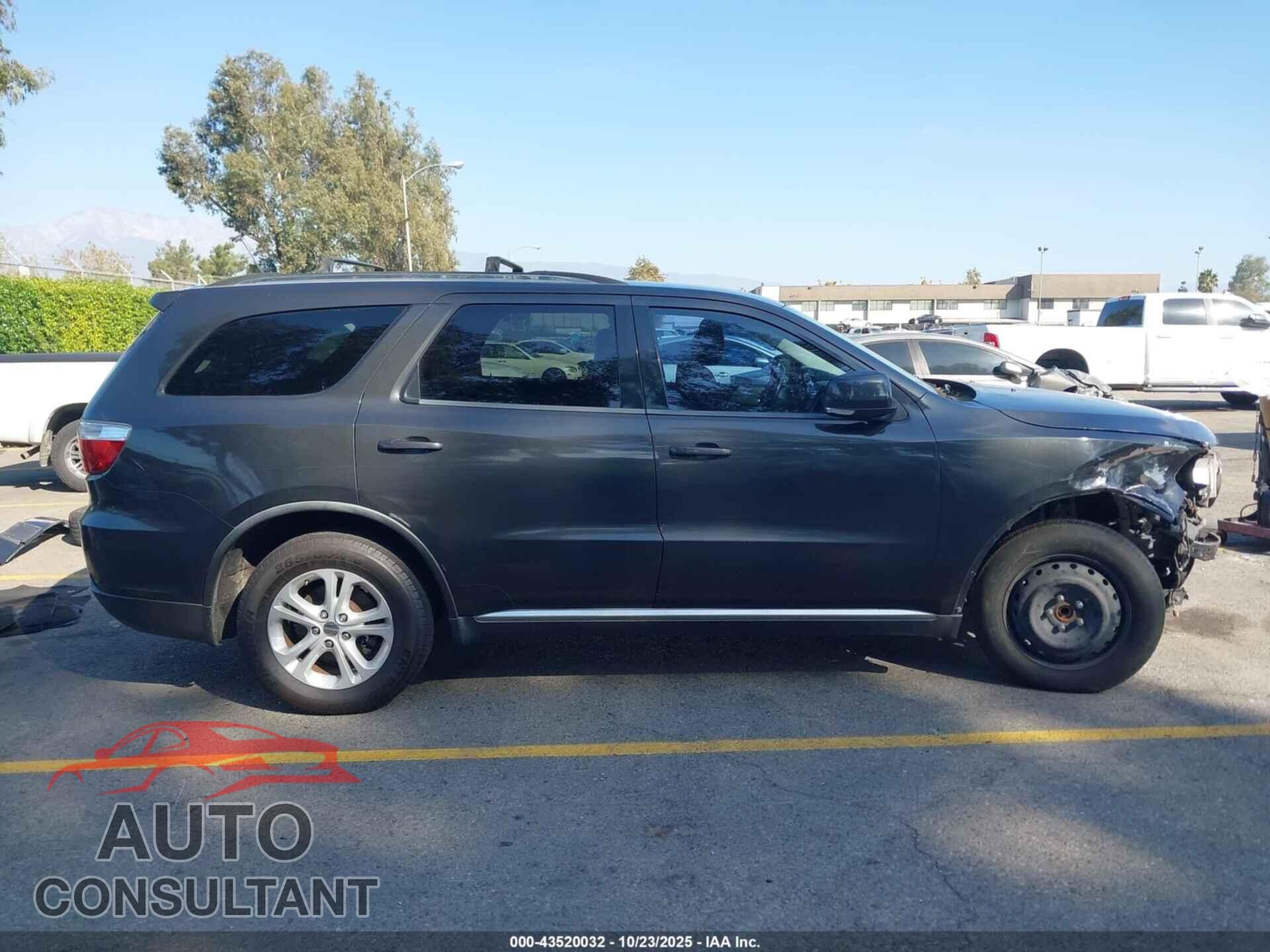 DODGE DURANGO 2011 - 1D4RD4GG2BC729238