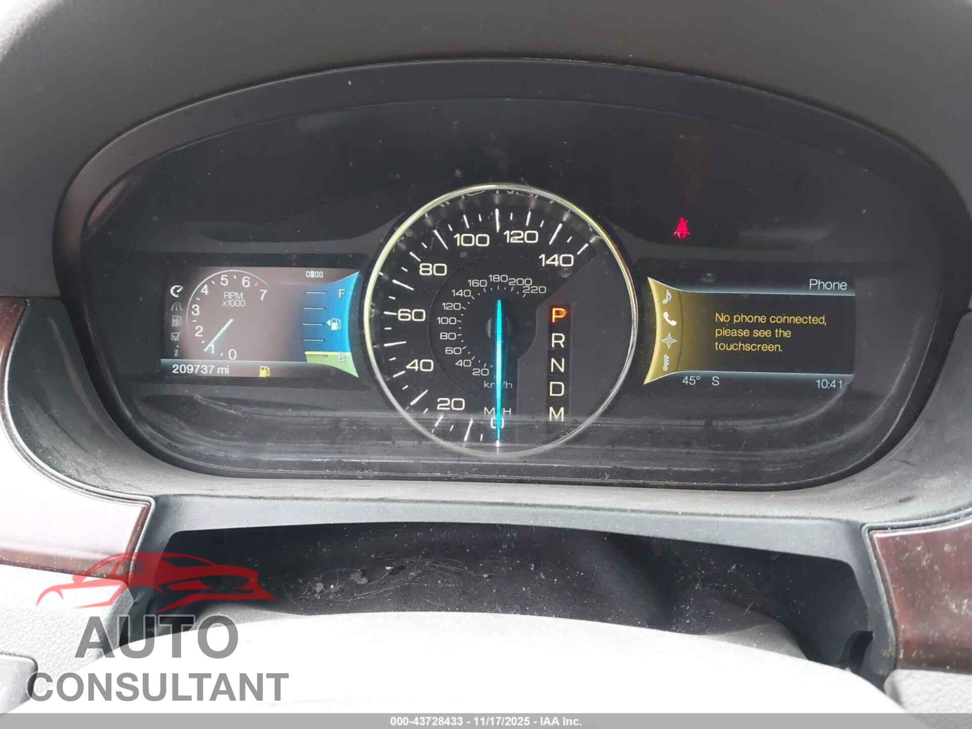 FORD EDGE 2011 - 2FMDK4KC2BBB24164