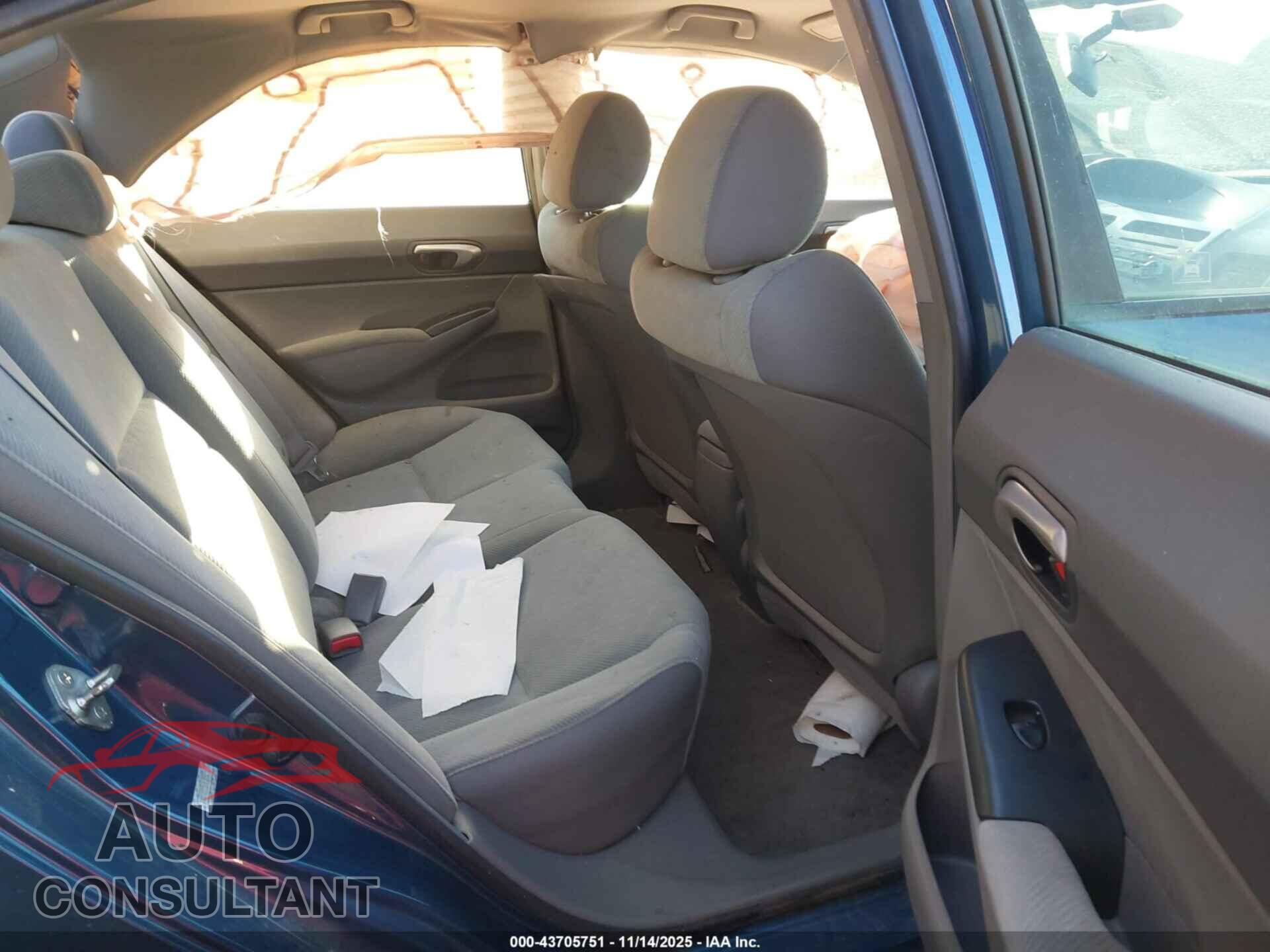 HONDA CIVIC 2009 - 19XFA16569E028678