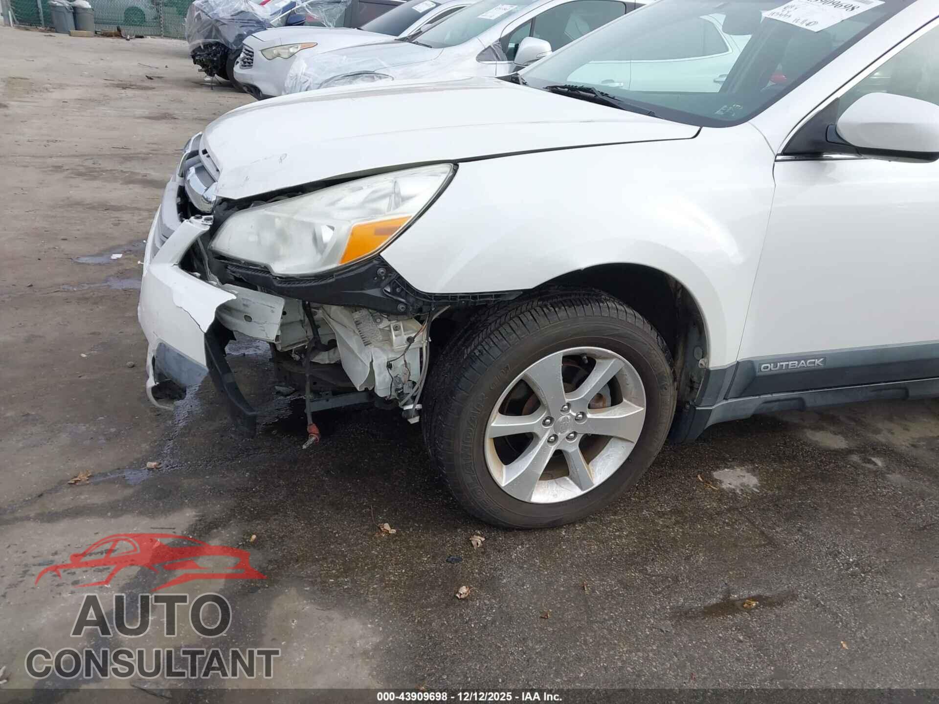 SUBARU OUTBACK 2014 - 4S4BRBLC3E3209069