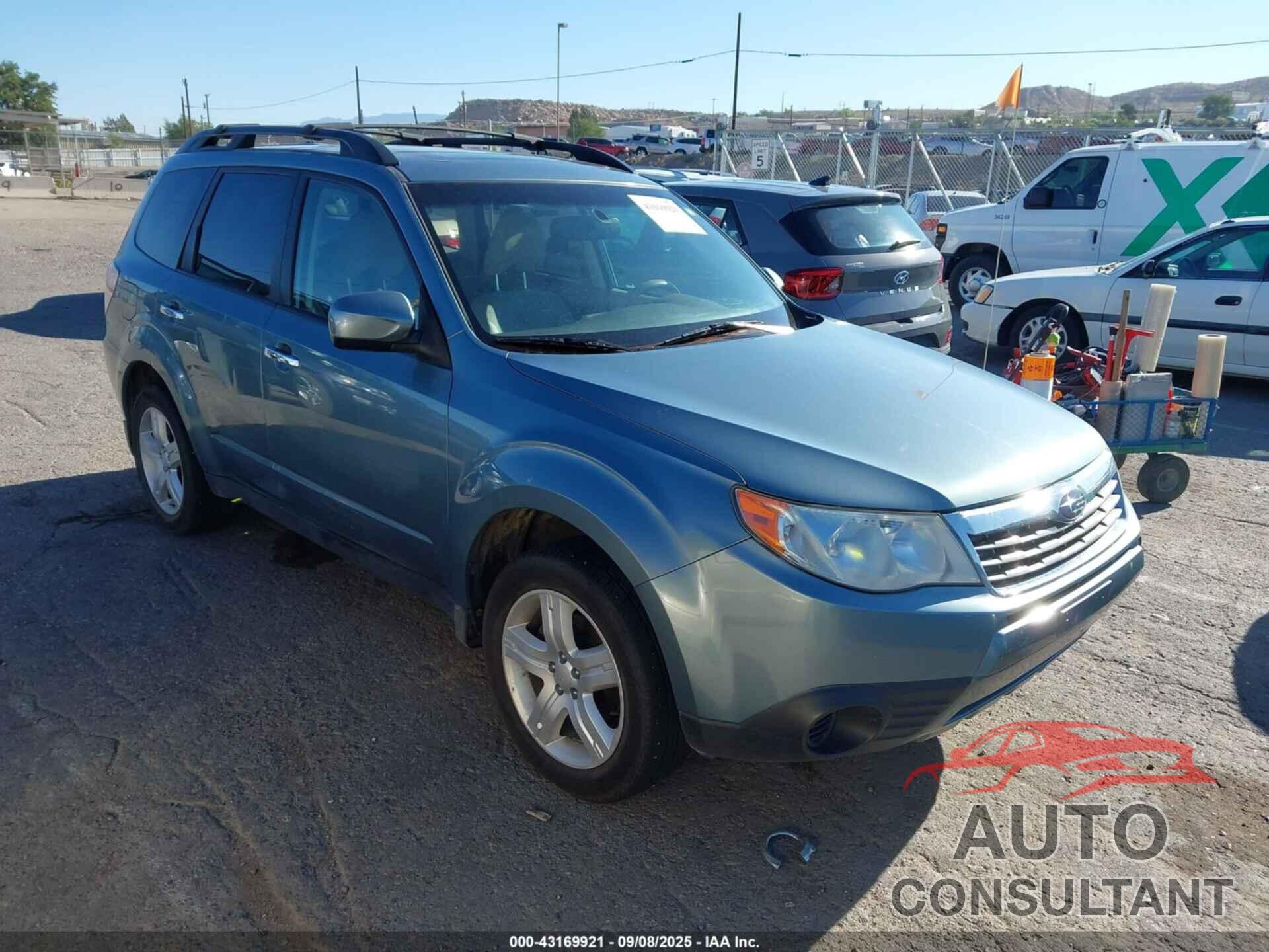 SUBARU FORESTER 2010 - JF2SH6CC5AG709902