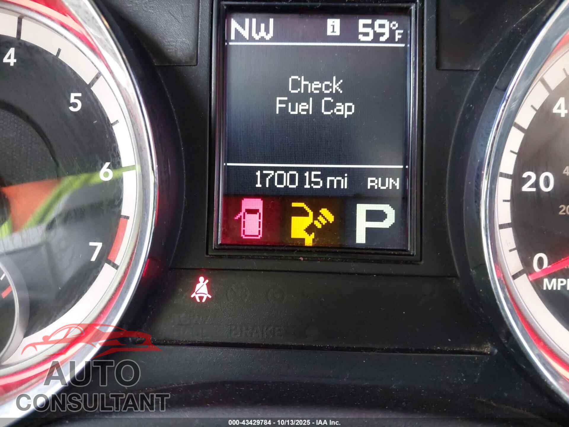 DODGE DURANGO 2013 - 1C4RDHAG3DC512152