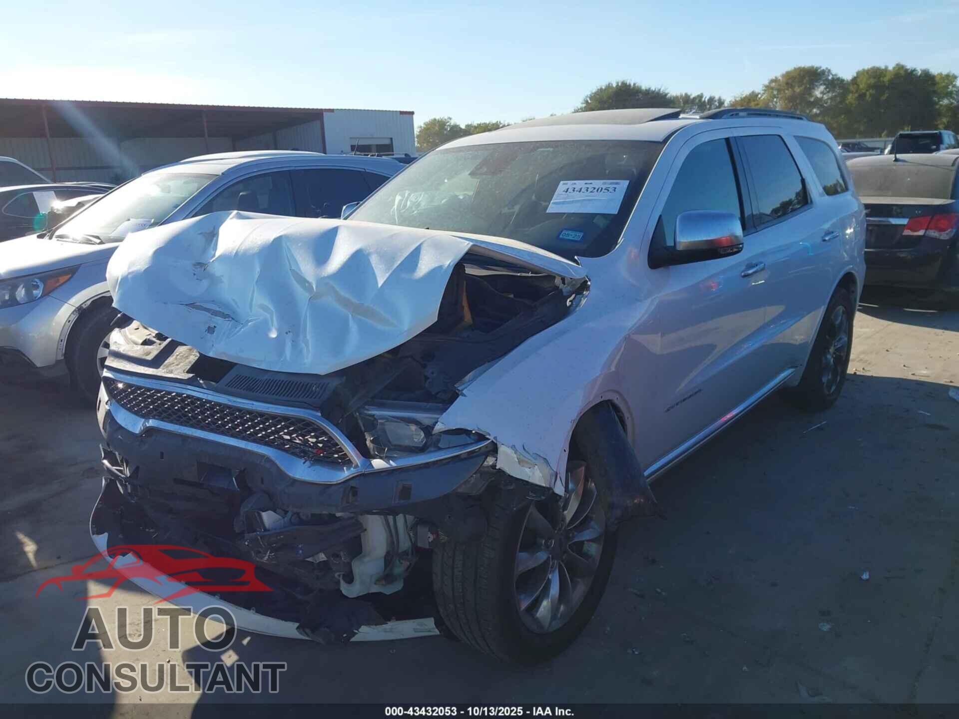DODGE DURANGO 2021 - 1C4RDHEG0MC818638