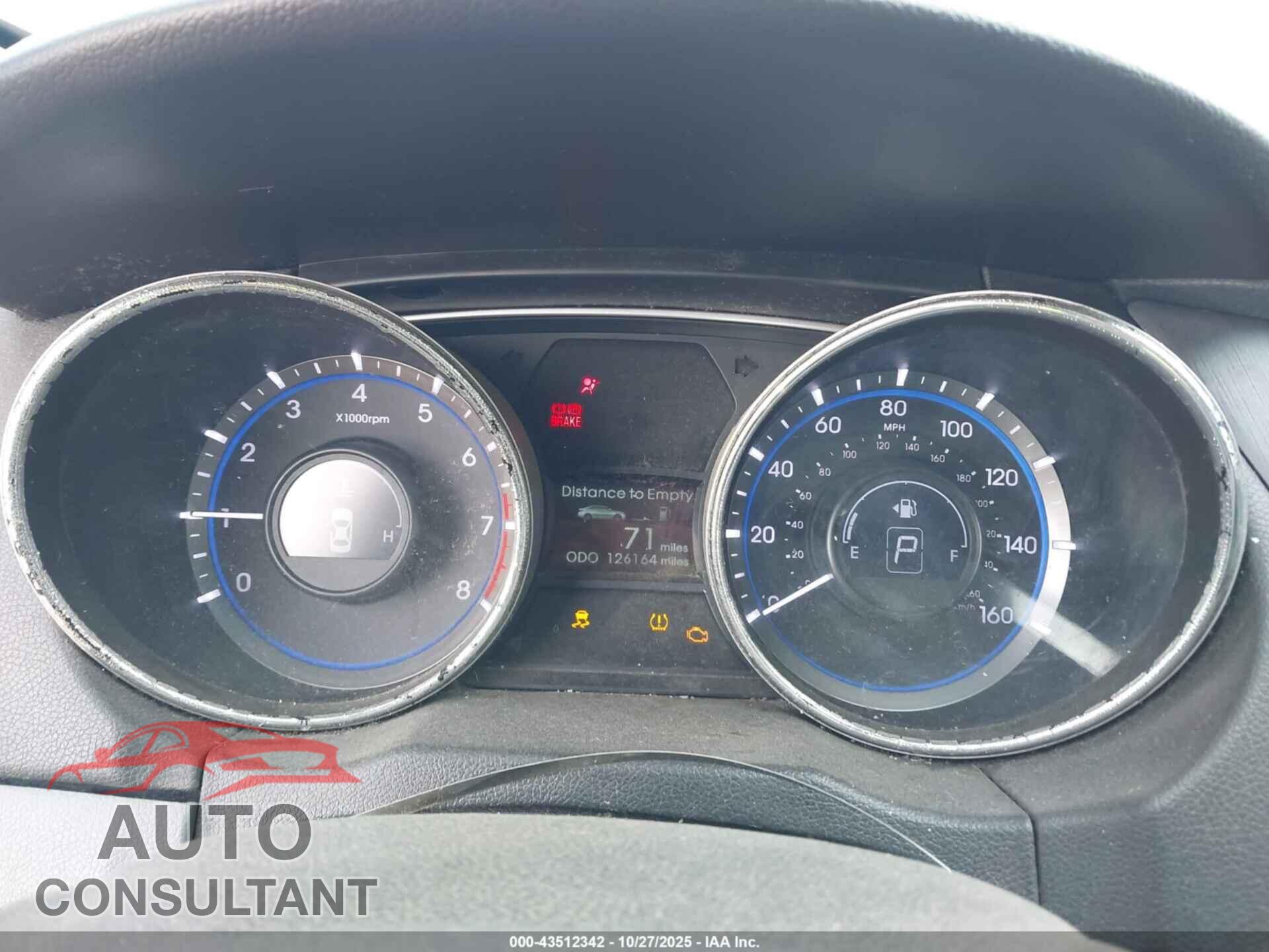 HYUNDAI SONATA 2014 - 5NPEB4AC9EH932241
