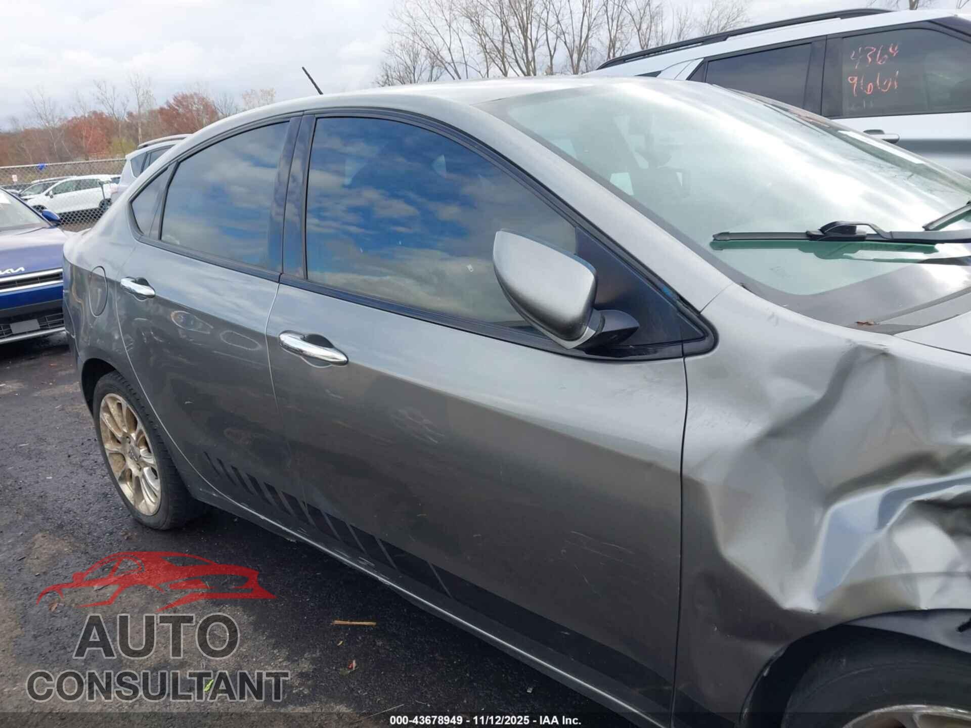DODGE DART 2013 - 1C3CDFCA0DD267148