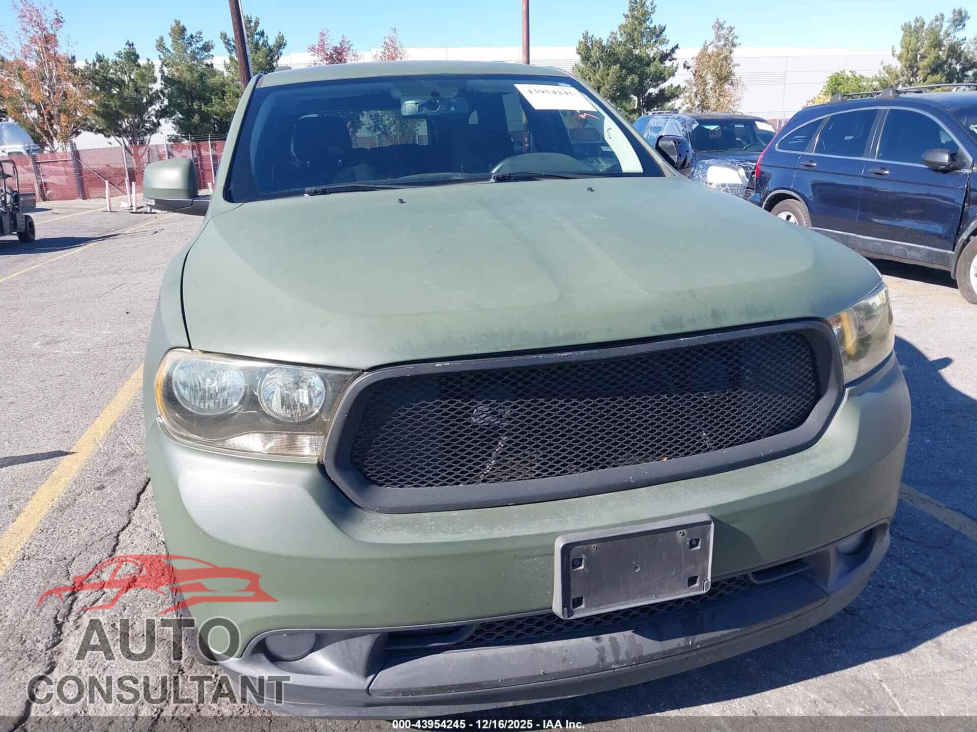DODGE DURANGO 2011 - 1D4RD4GG7BC720275
