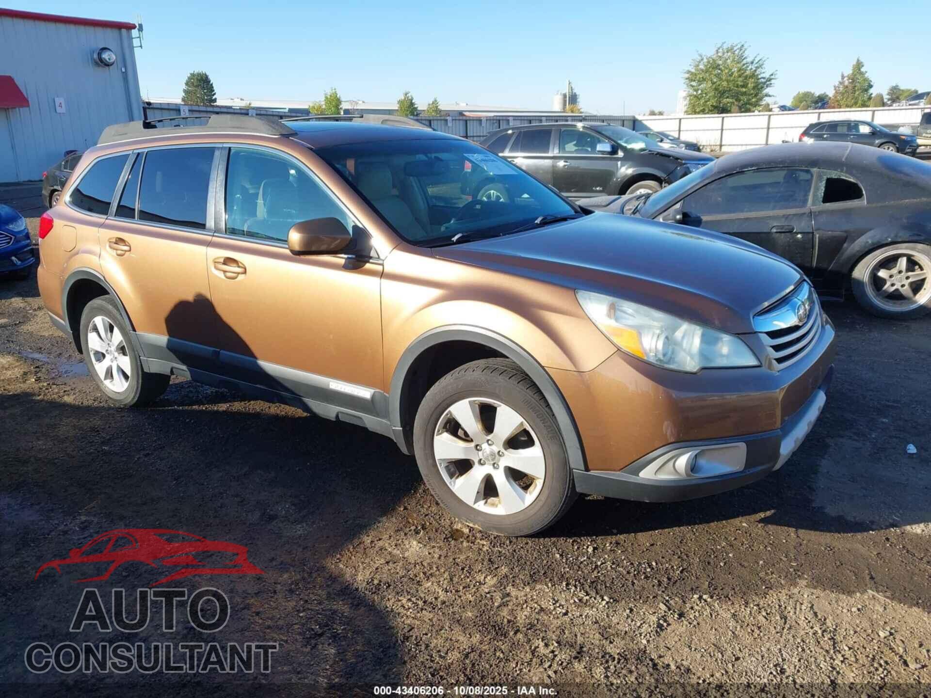 SUBARU OUTBACK 2011 - 4S4BRBKC9B3393396