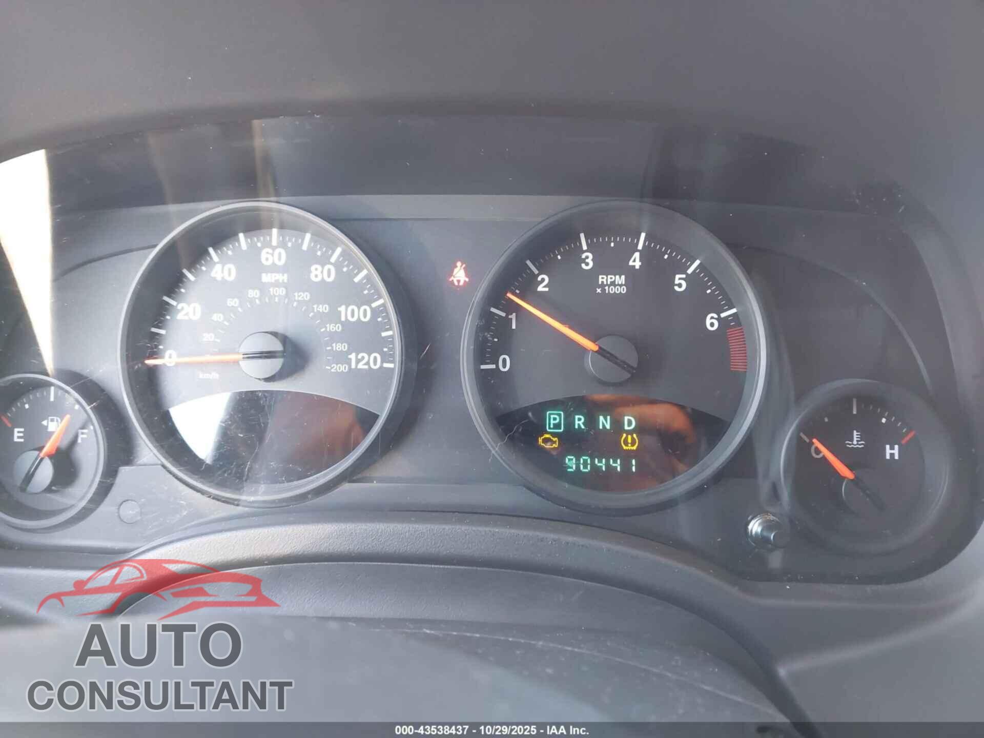 JEEP COMPASS 2011 - 1J4NF1FB0BD263937