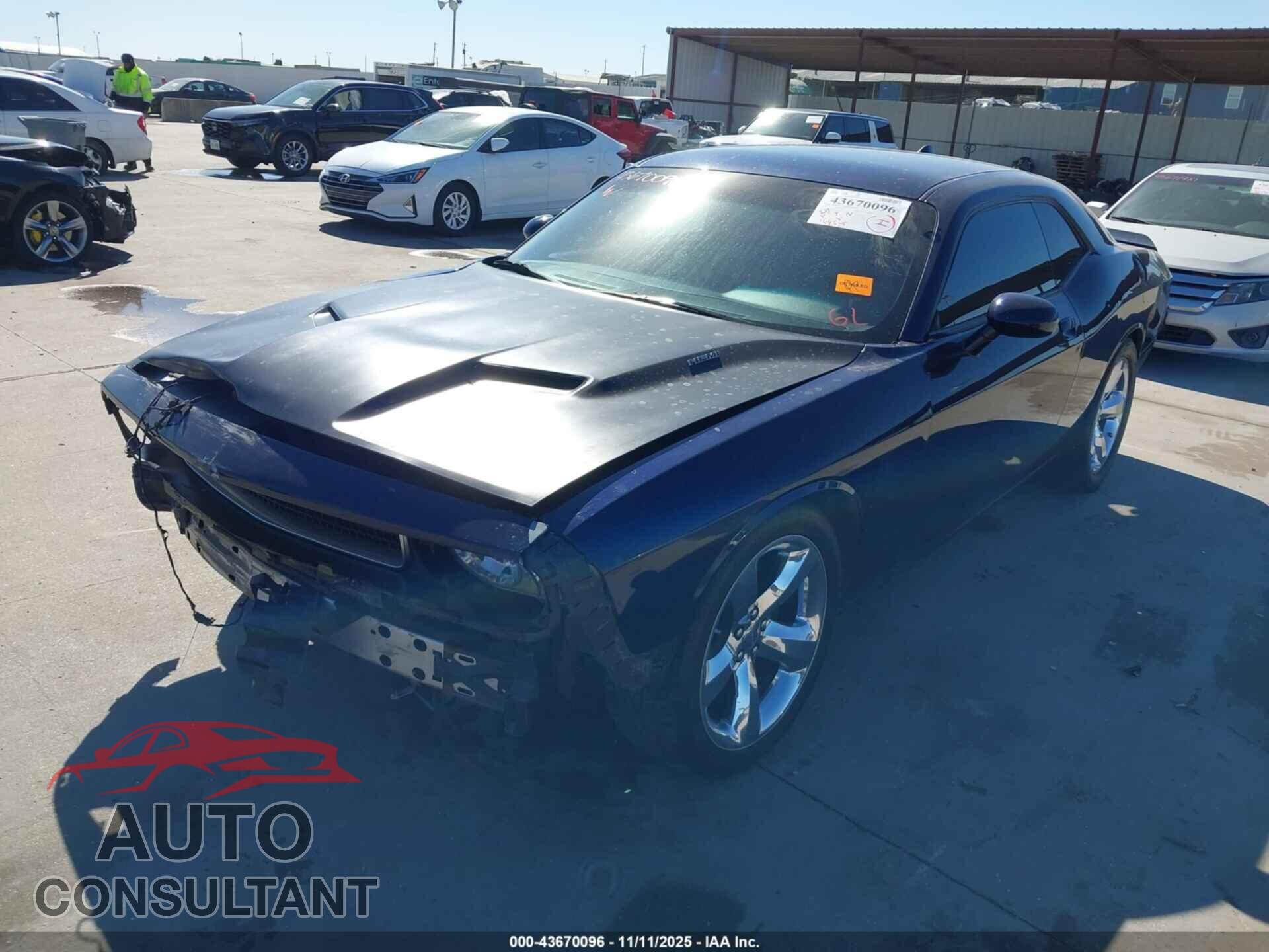 DODGE CHALLENGER 2013 - 2C3CDYBT6DH601202