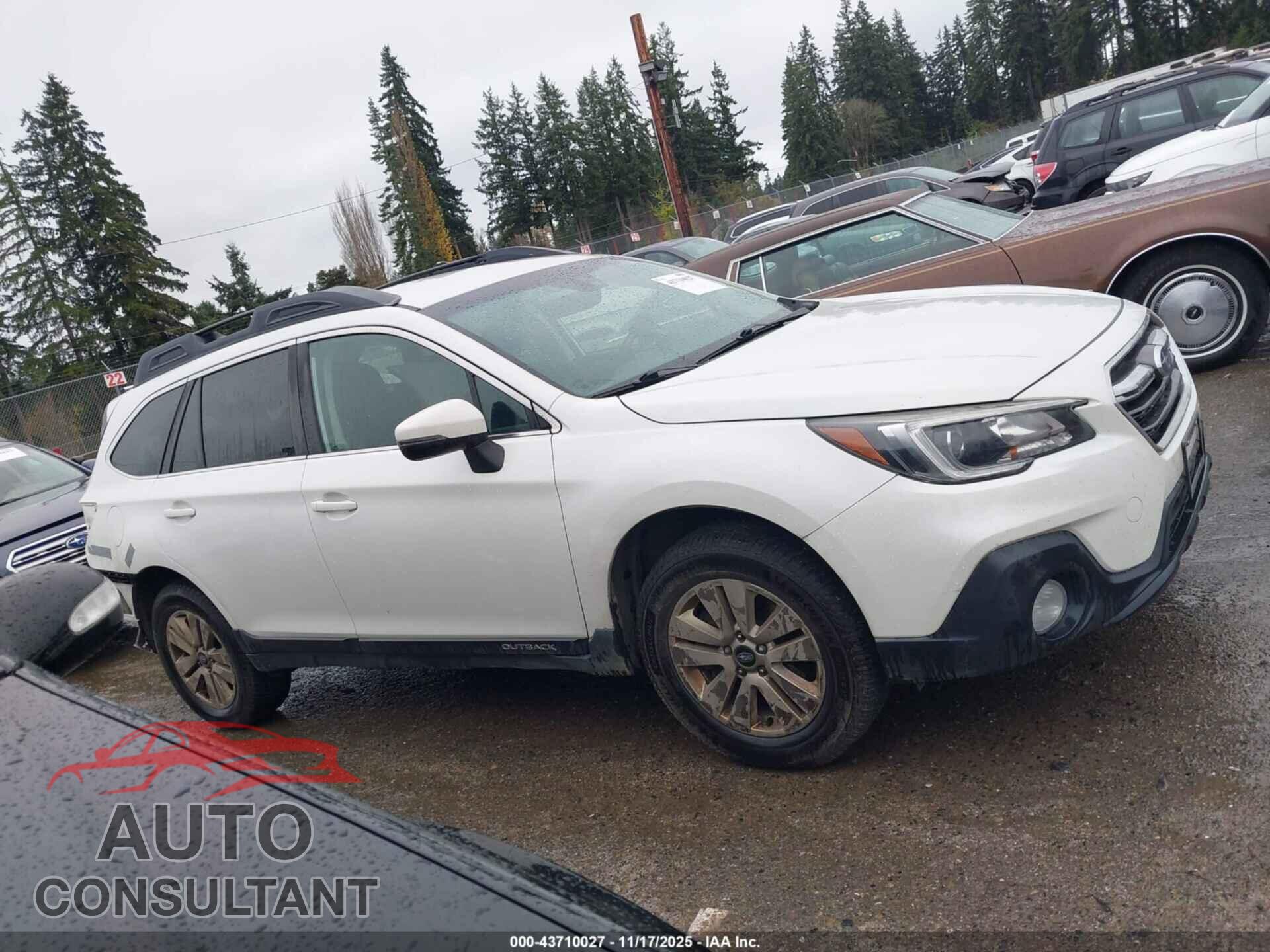 SUBARU OUTBACK 2019 - 4S4BSAFC8K3271038