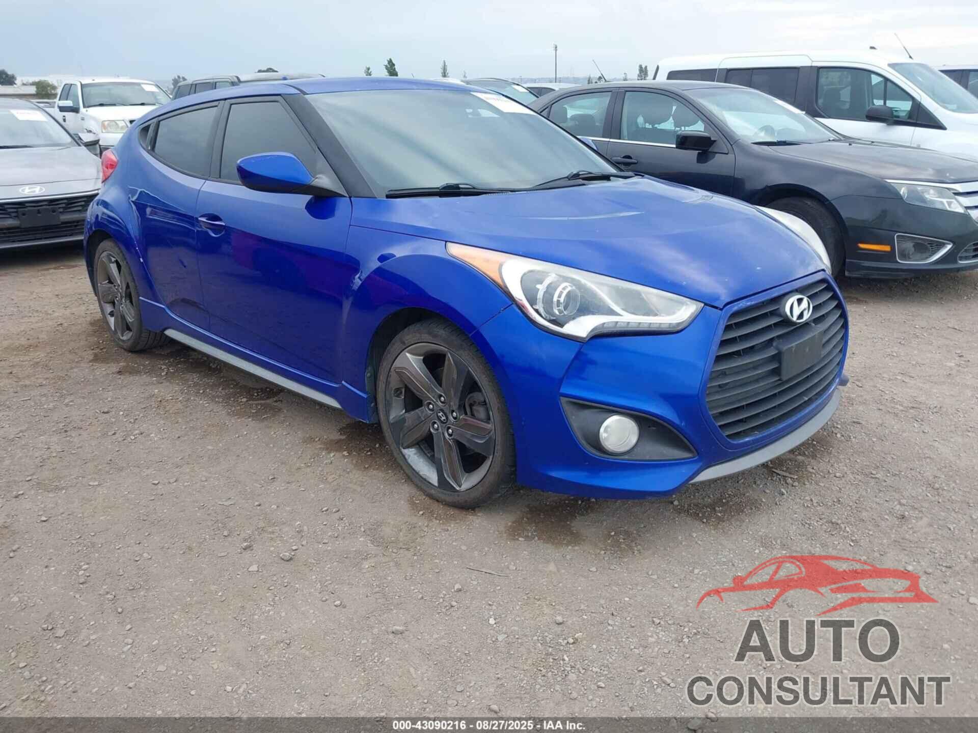 HYUNDAI VELOSTER 2014 - KMHTC6AE0EU200602