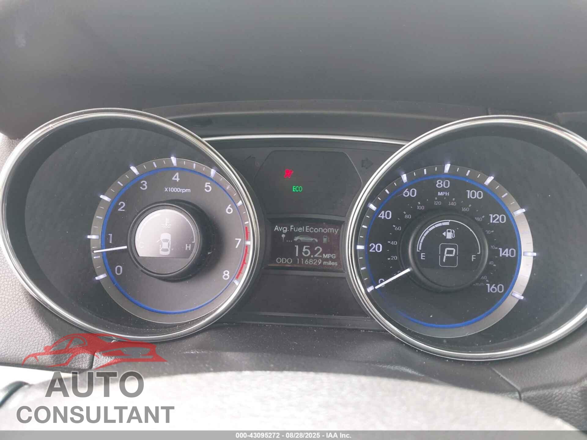 HYUNDAI SONATA 2013 - 5NPEC4AC0DH729220