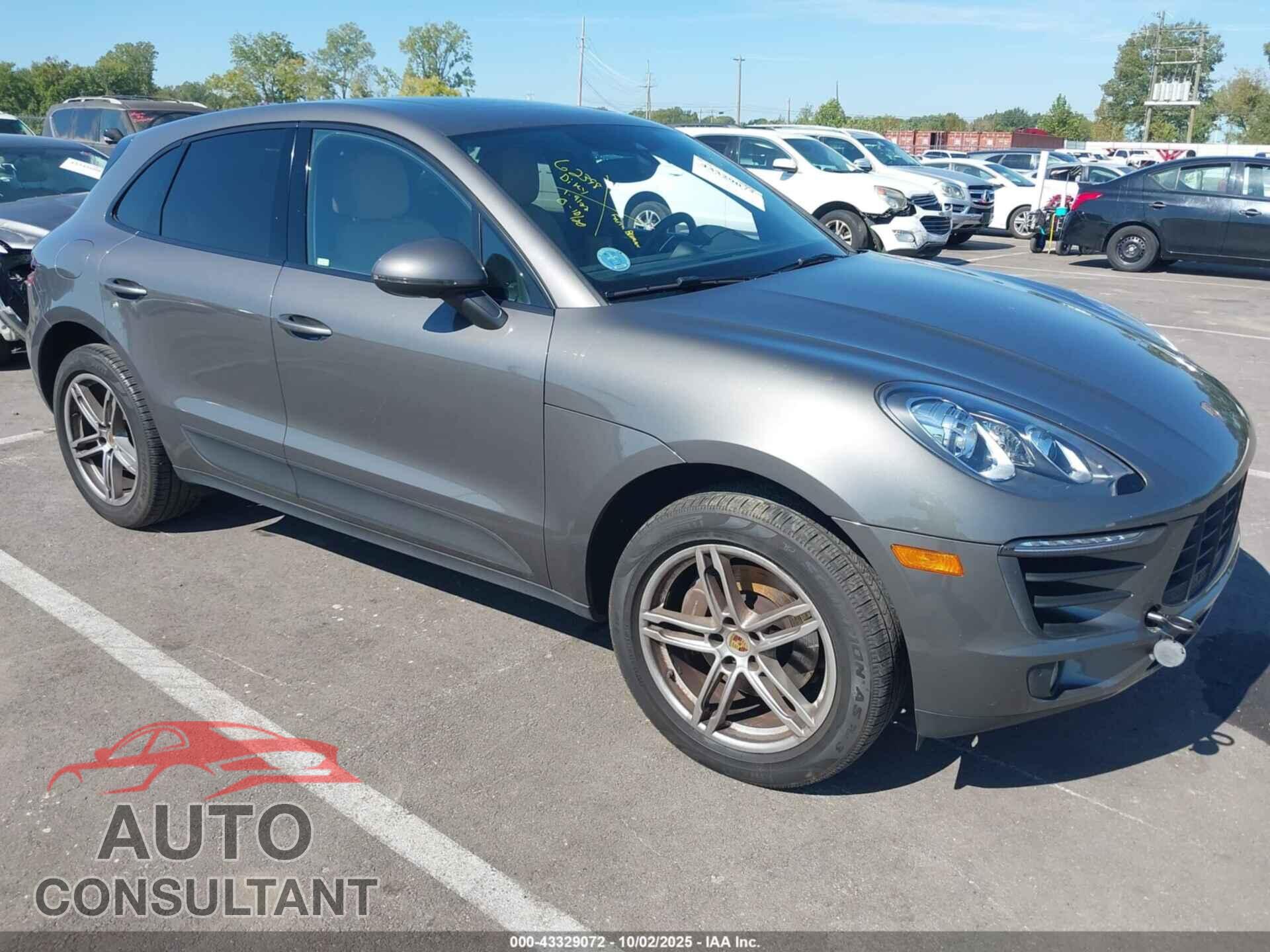 PORSCHE MACAN 2017 - WP1AA2A50HLB08019