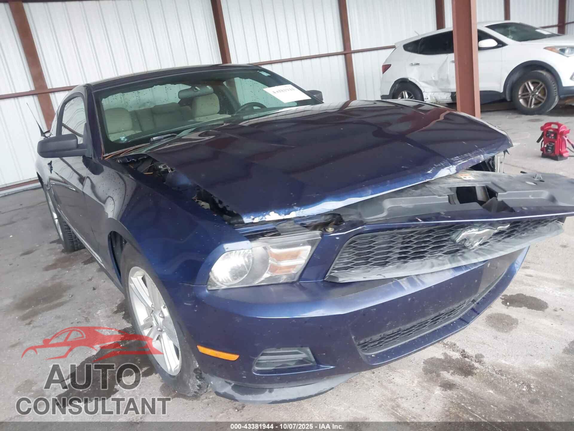 FORD MUSTANG 2012 - 1ZVBP8AM0C5221185