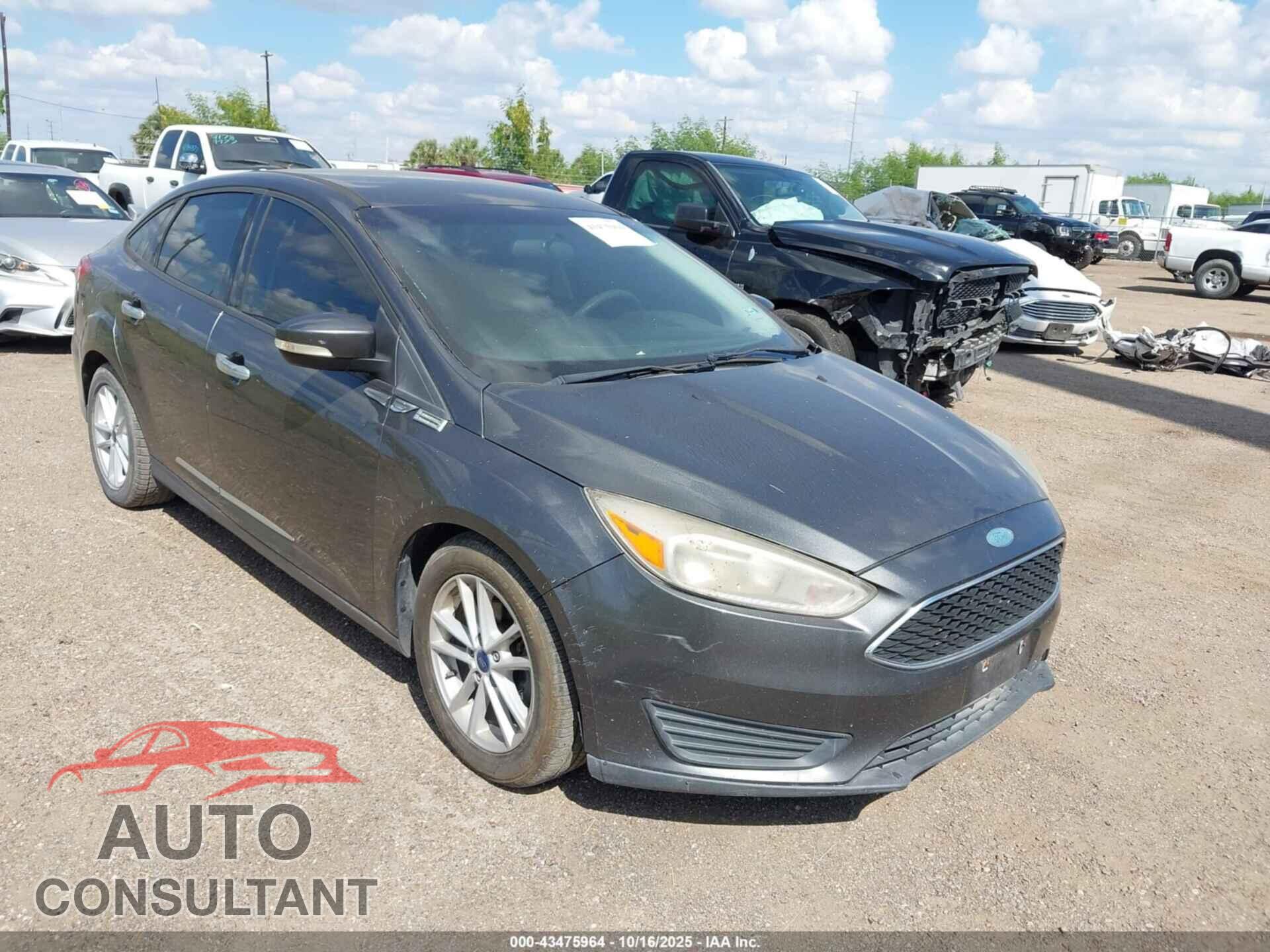 FORD FOCUS 2017 - 1FADP3F27HL342391
