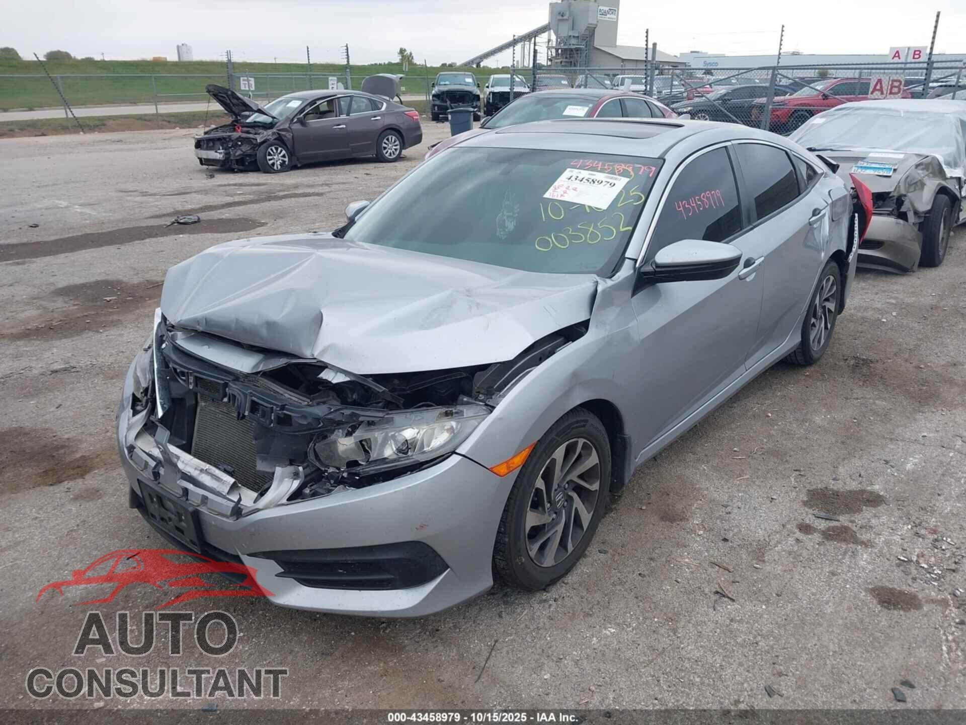 HONDA CIVIC 2017 - 19XFC2F73HE003852