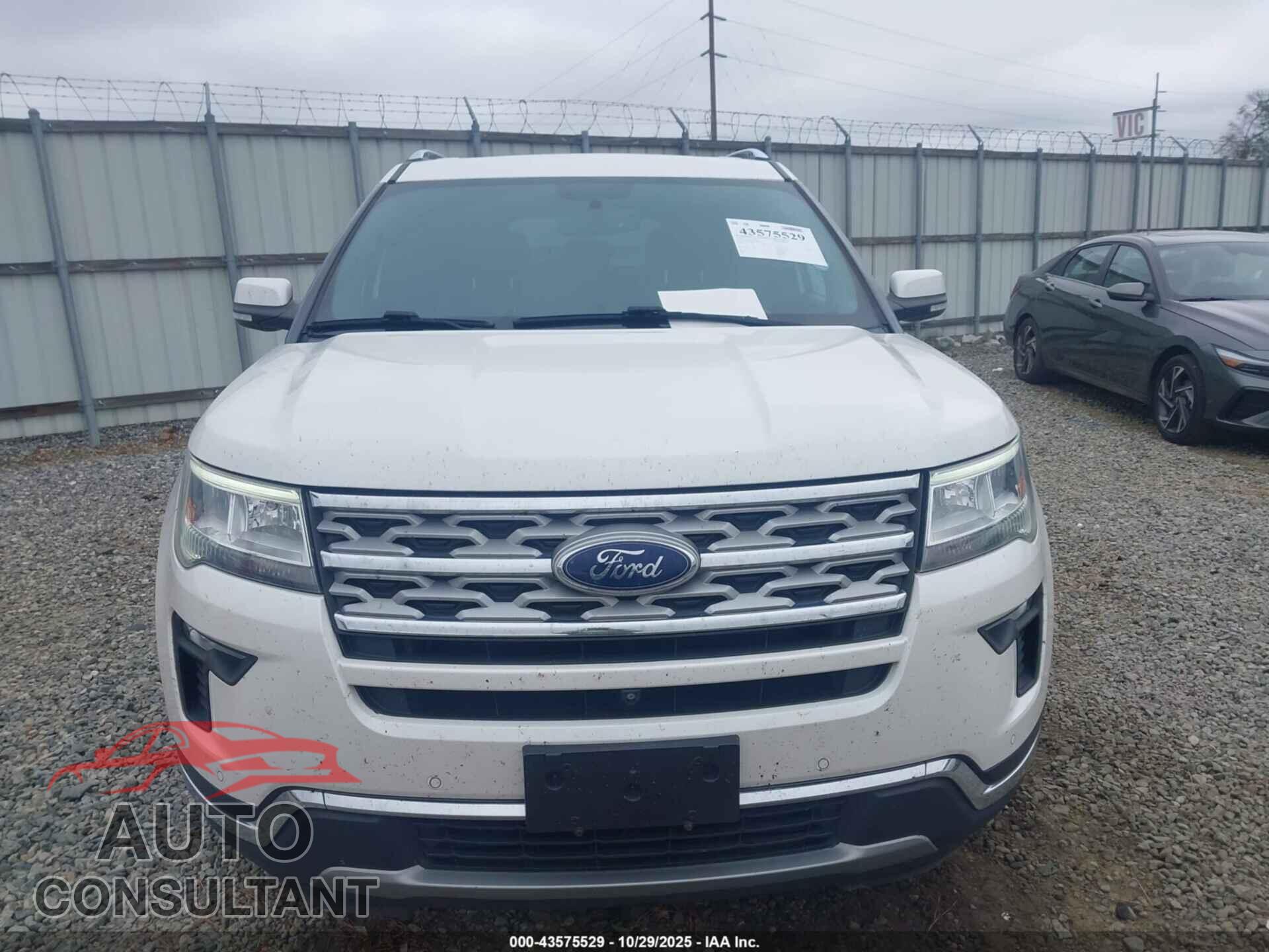FORD EXPLORER 2018 - 1FM5K7F81JGB63184