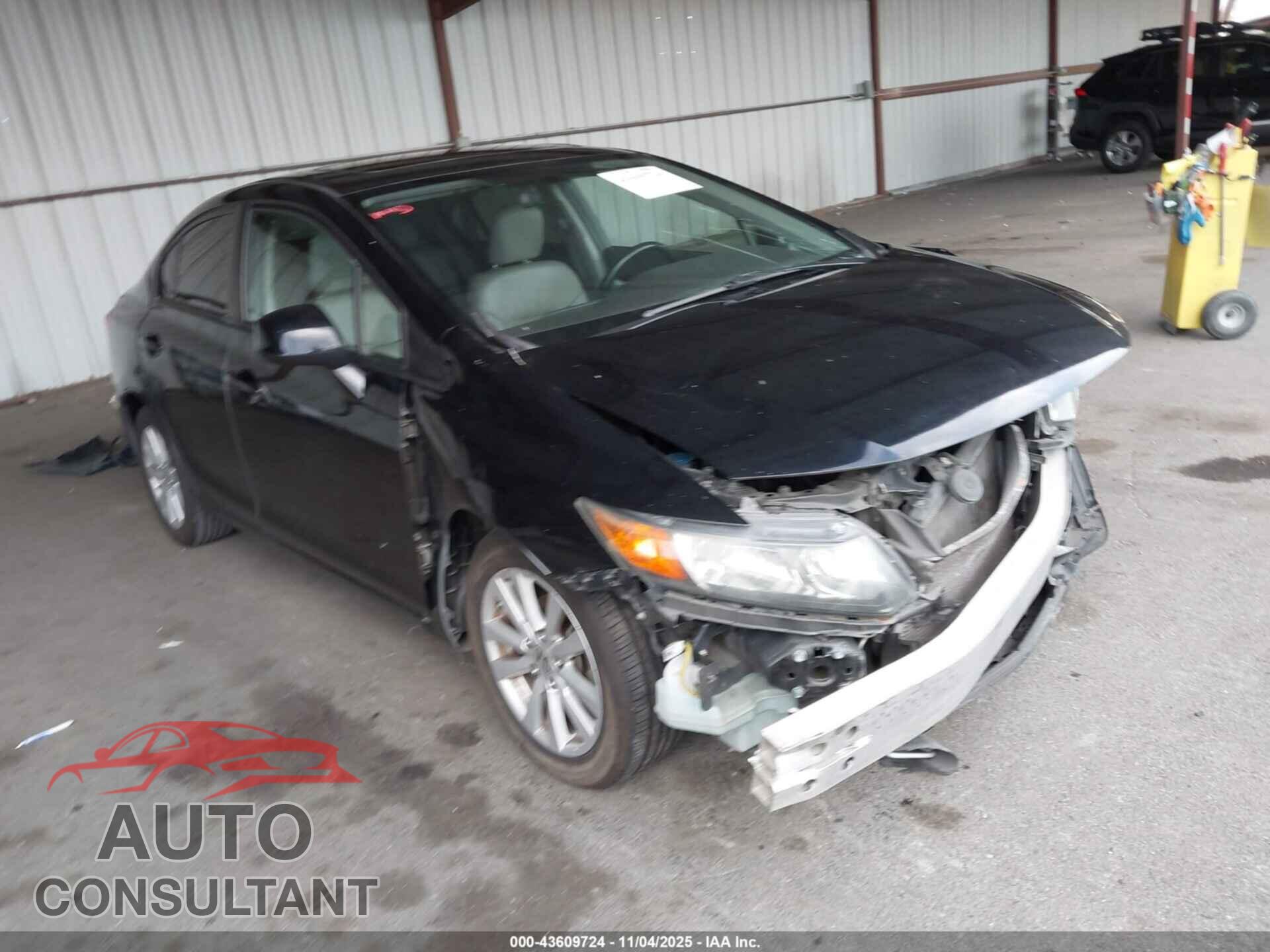 HONDA CIVIC 2012 - 2HGFB2F96CH550200