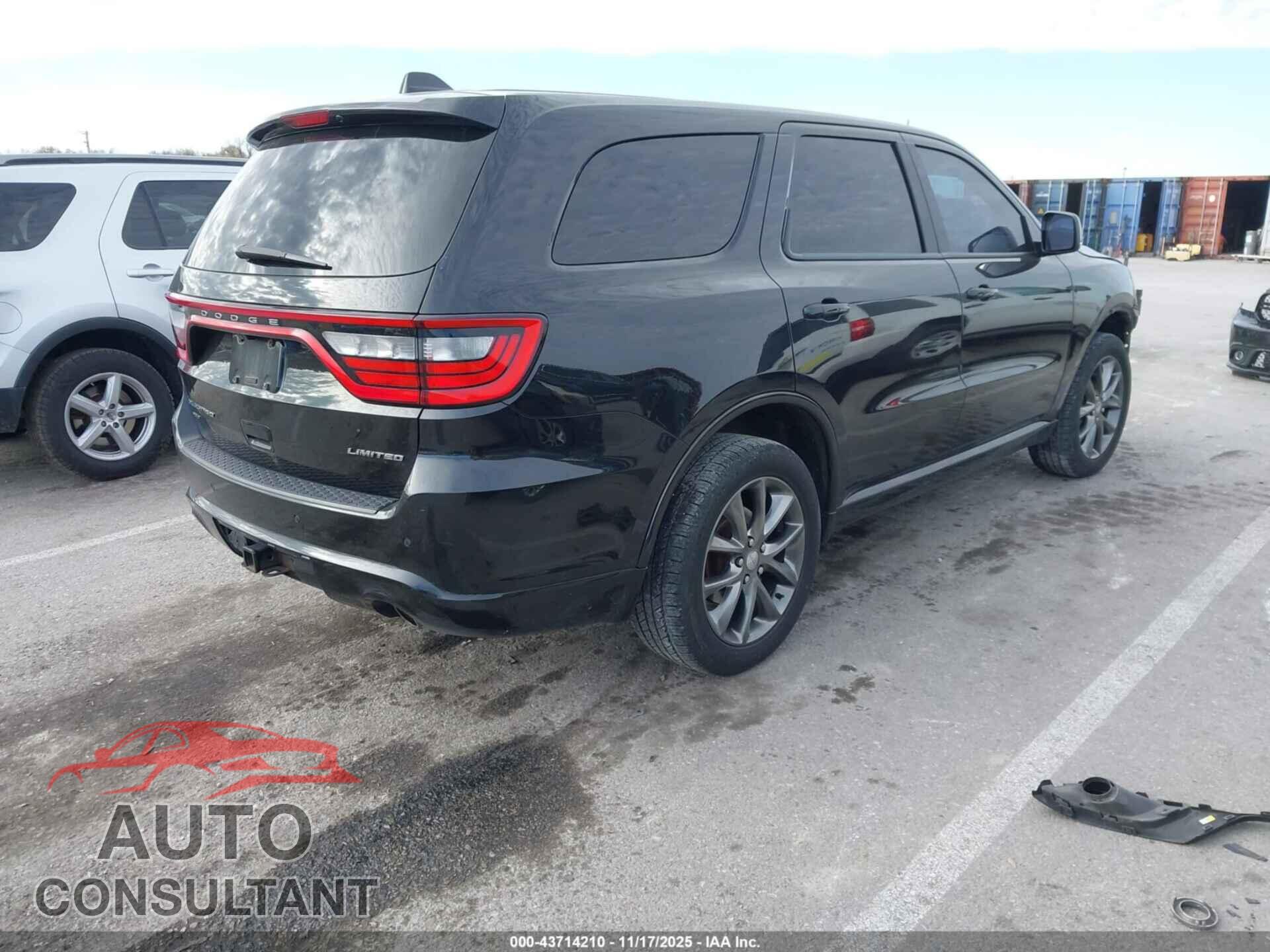 DODGE DURANGO 2015 - 1C4RDJDG2FC800606