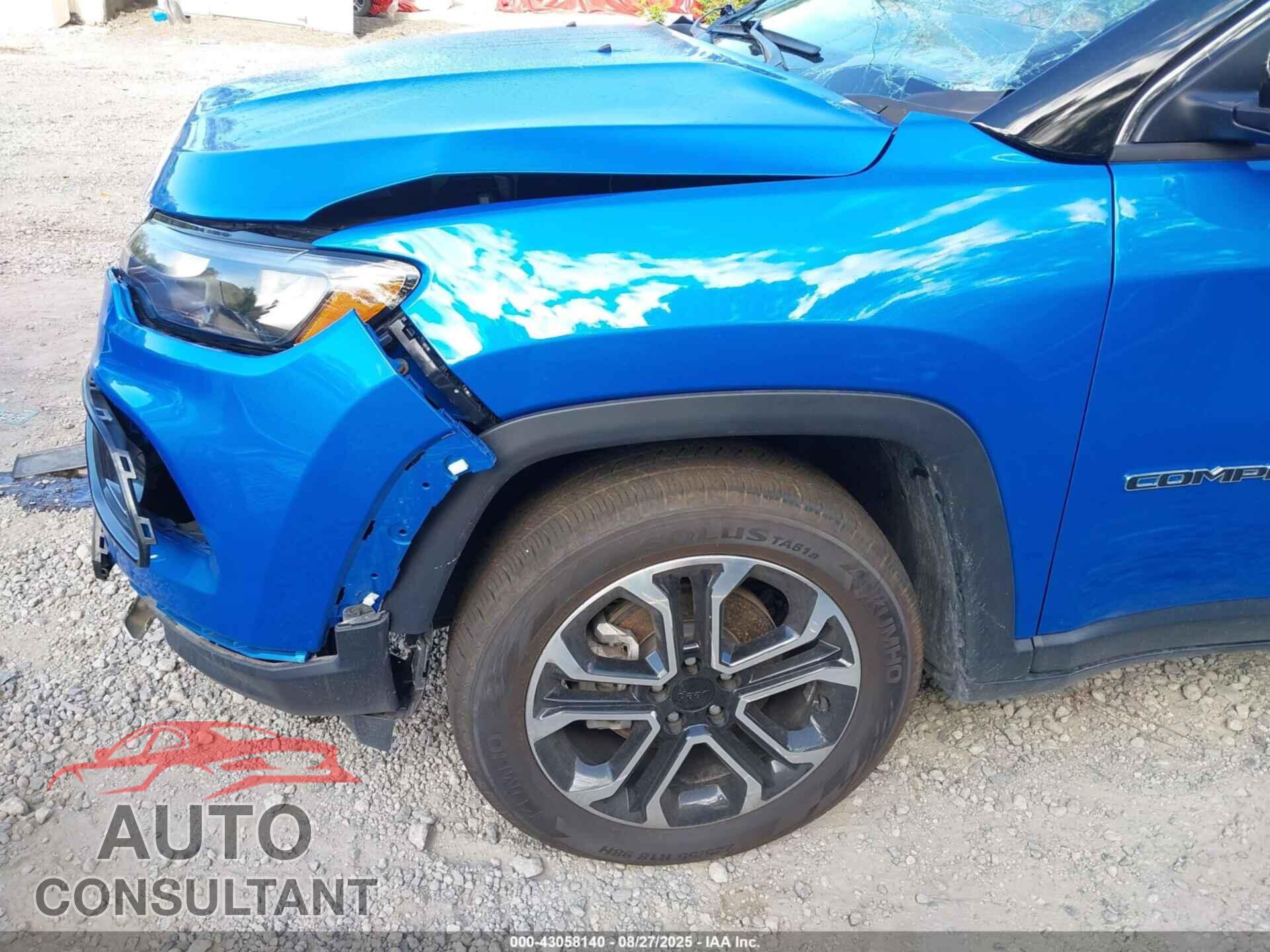 JEEP COMPASS 2022 - 3C4NJDCB8NT200478