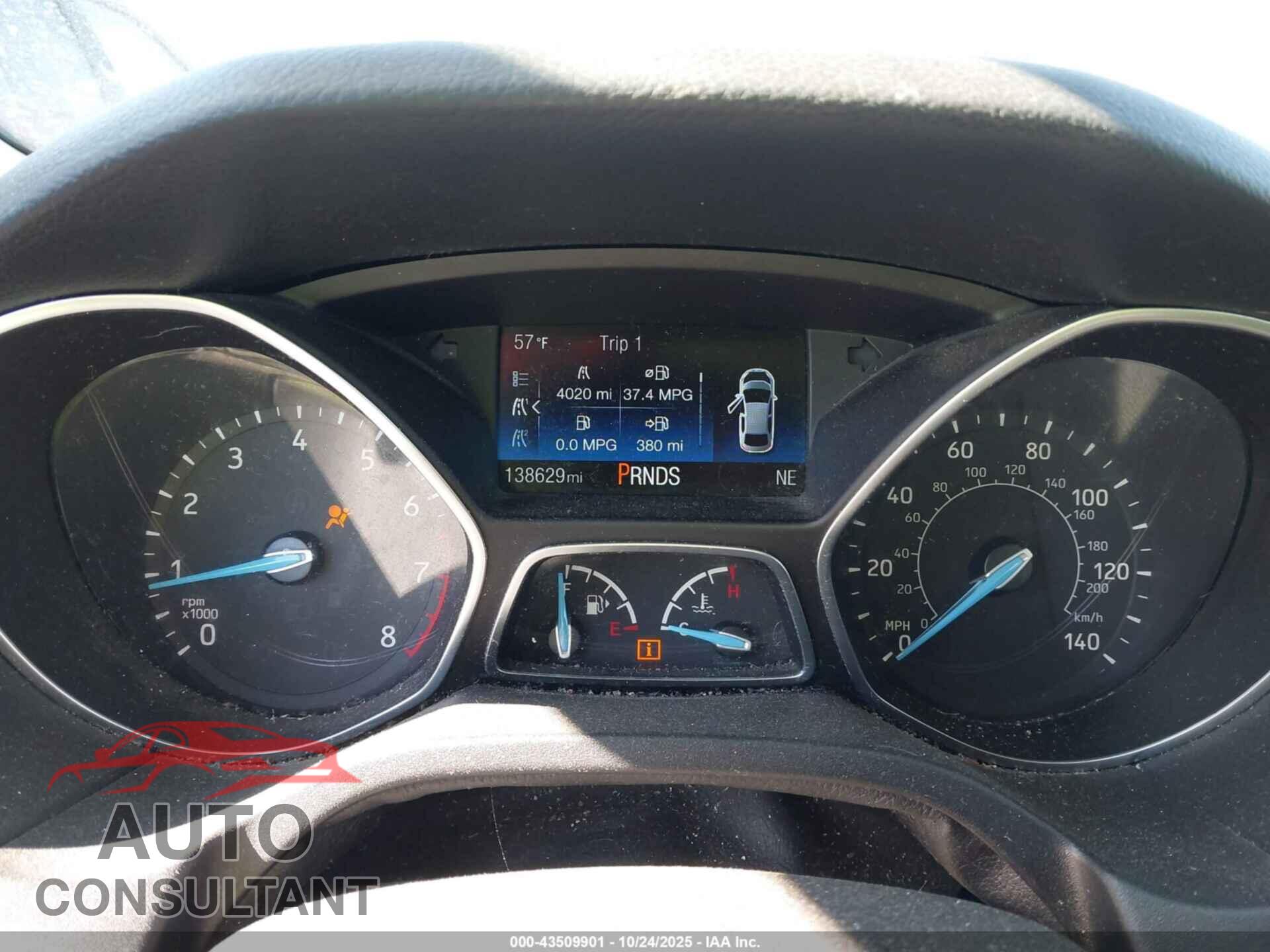 FORD FOCUS 2017 - 1FADP3H25HL328096
