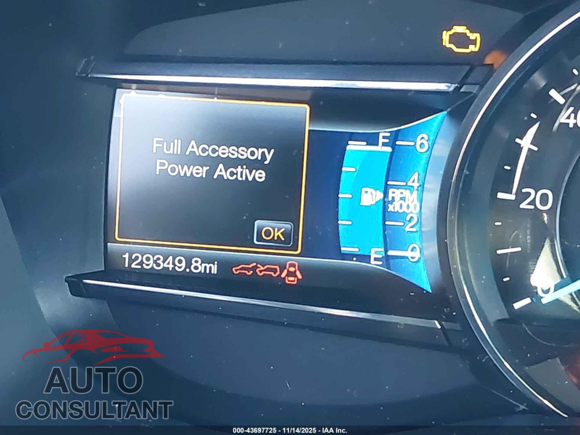 FORD EXPLORER 2016 - 1FM5K8D88GGC58729