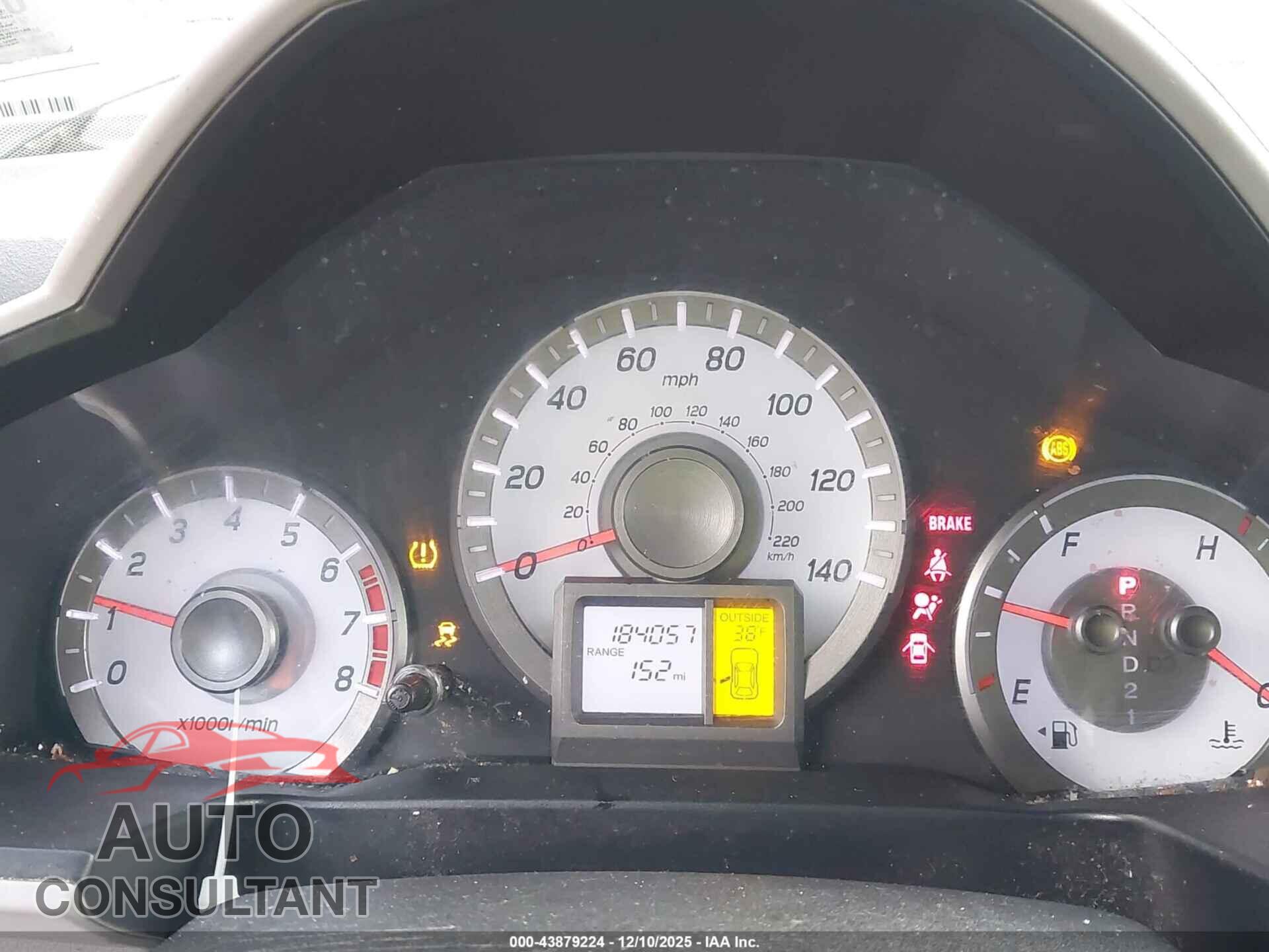 HONDA PILOT 2013 - 5FNYF4H67DB009514
