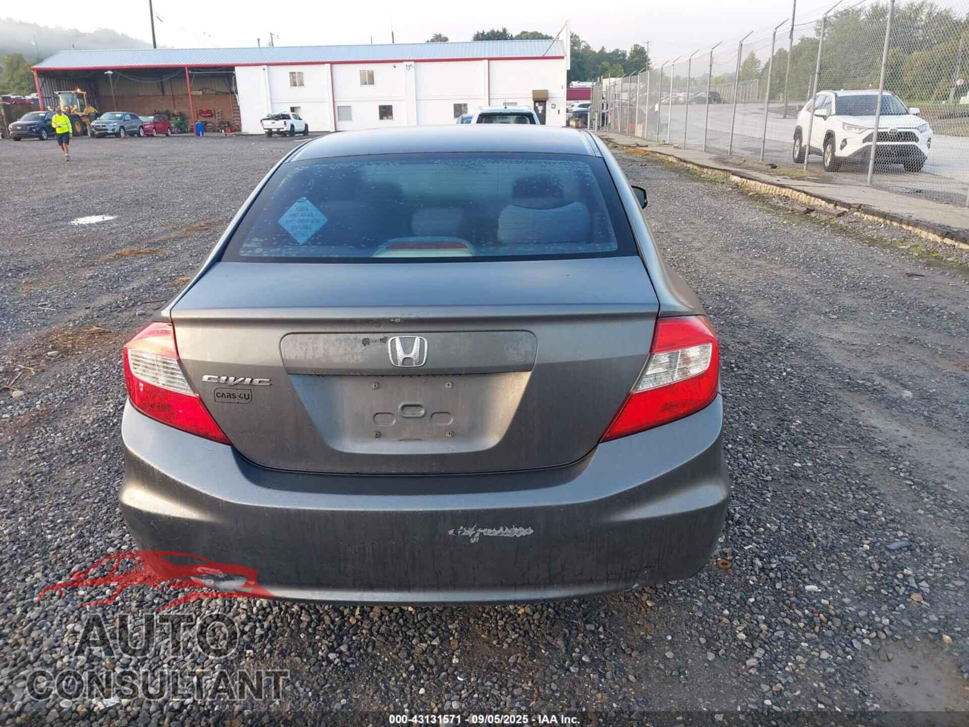 HONDA CIVIC 2012 - 19XFB2F54CE032173