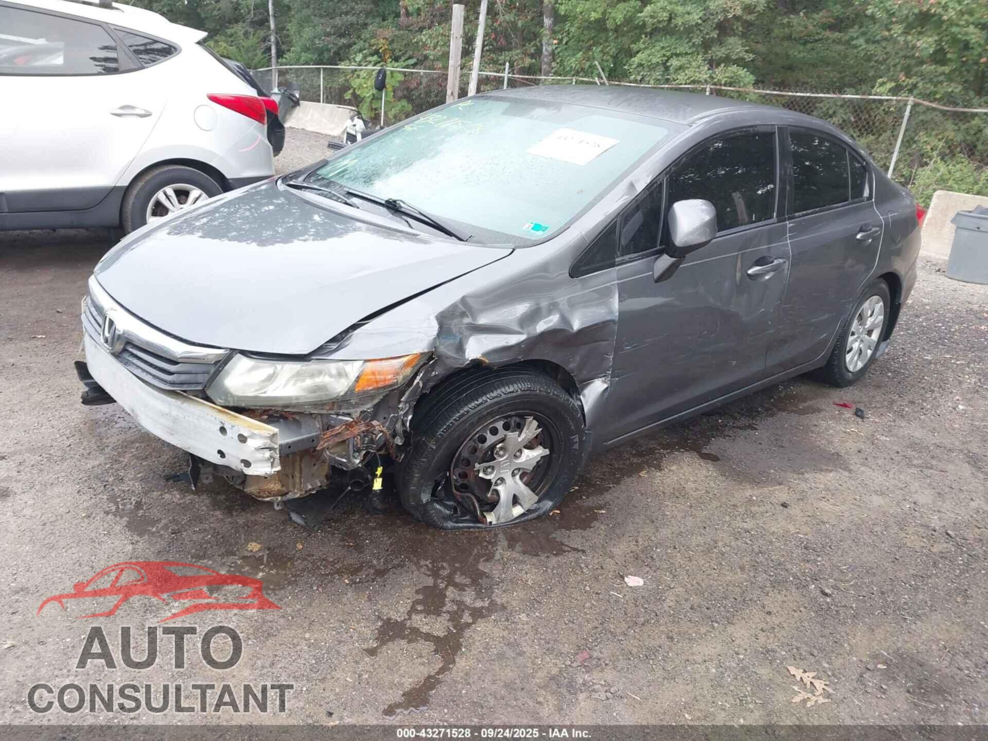 HONDA CIVIC 2012 - 19XFB2F5XCE324071