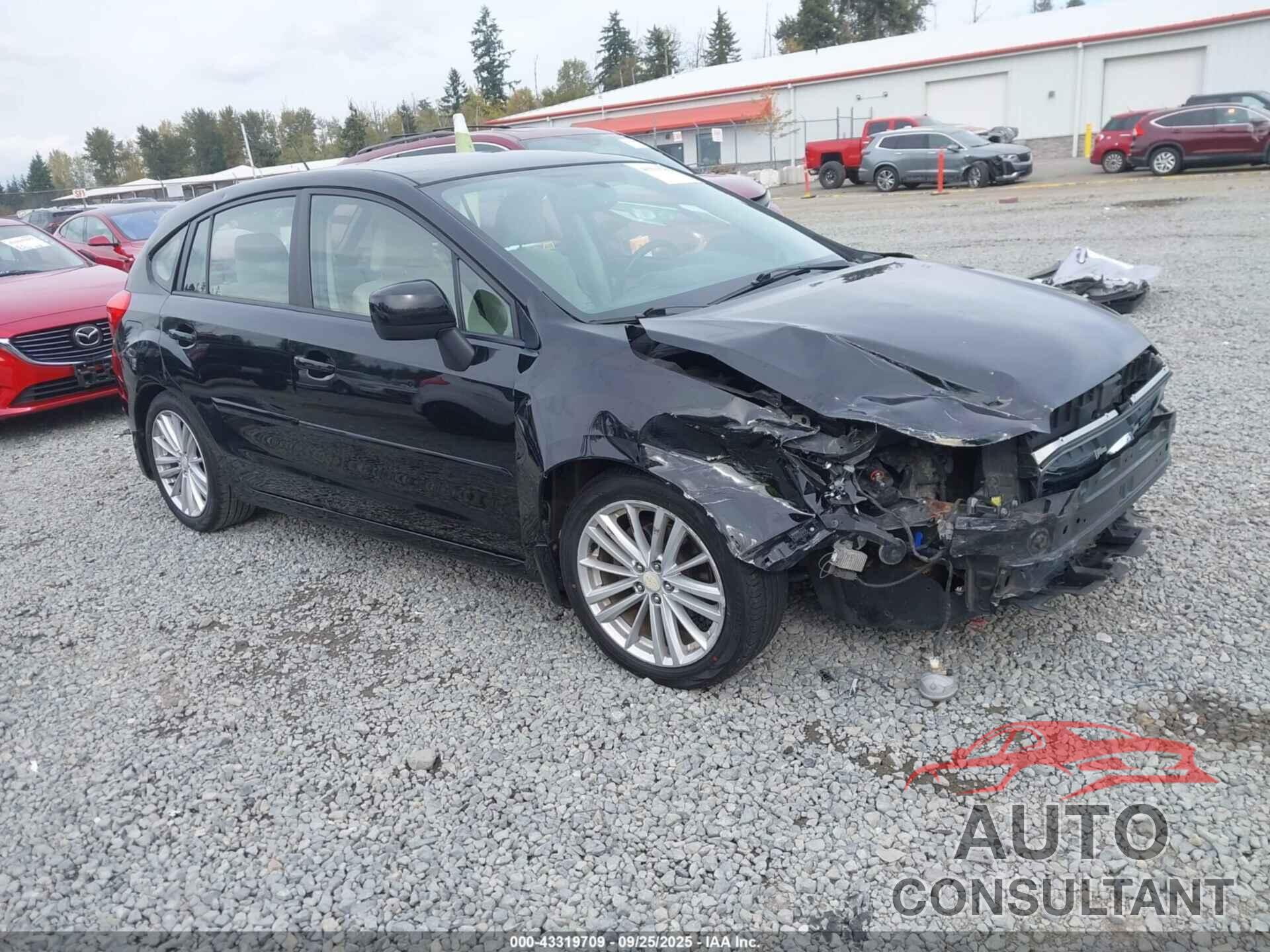 SUBARU IMPREZA 2012 - JF1GPAD64CH215441