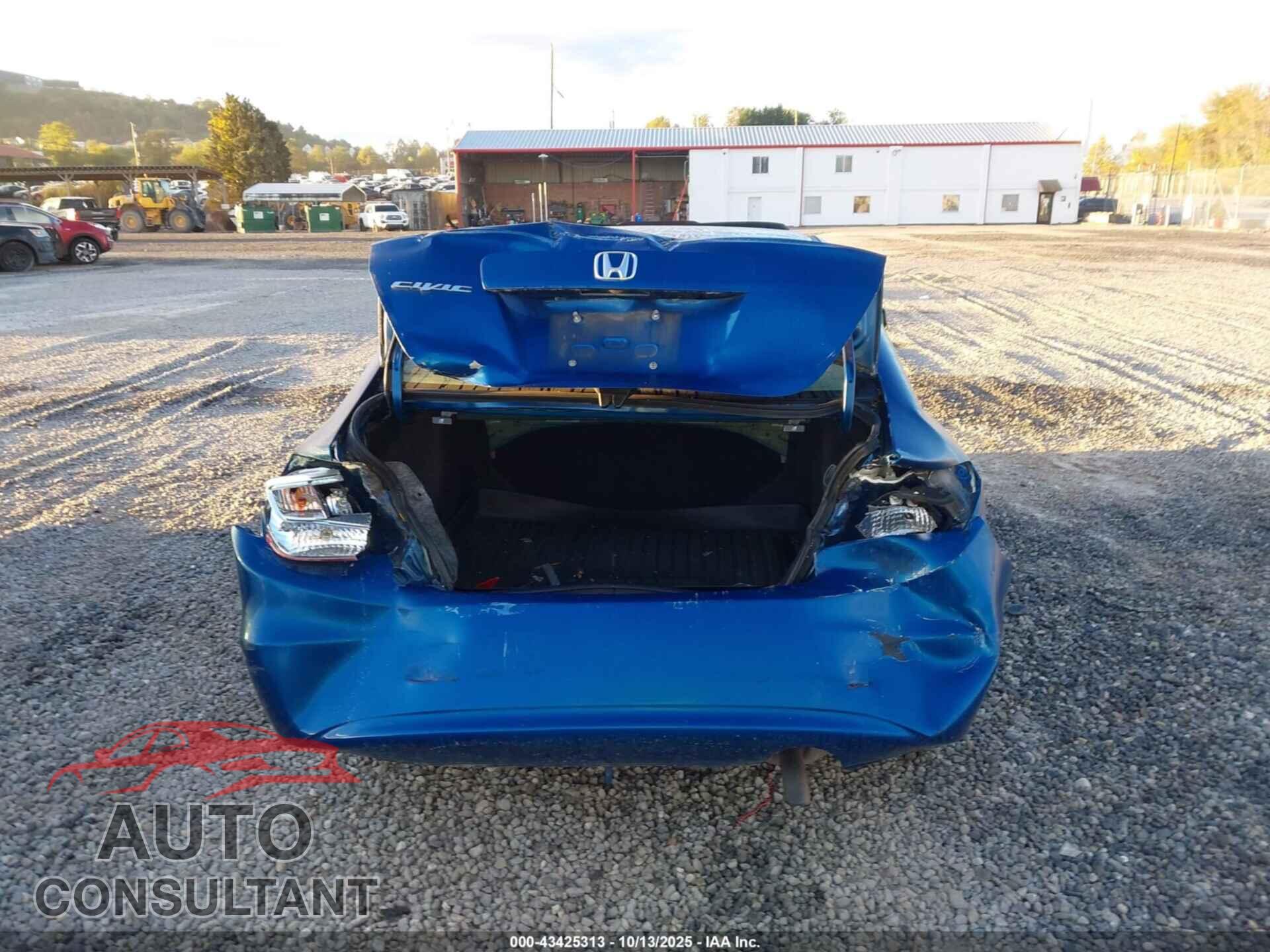 HONDA CIVIC 2012 - 19XFB2F89CE036987