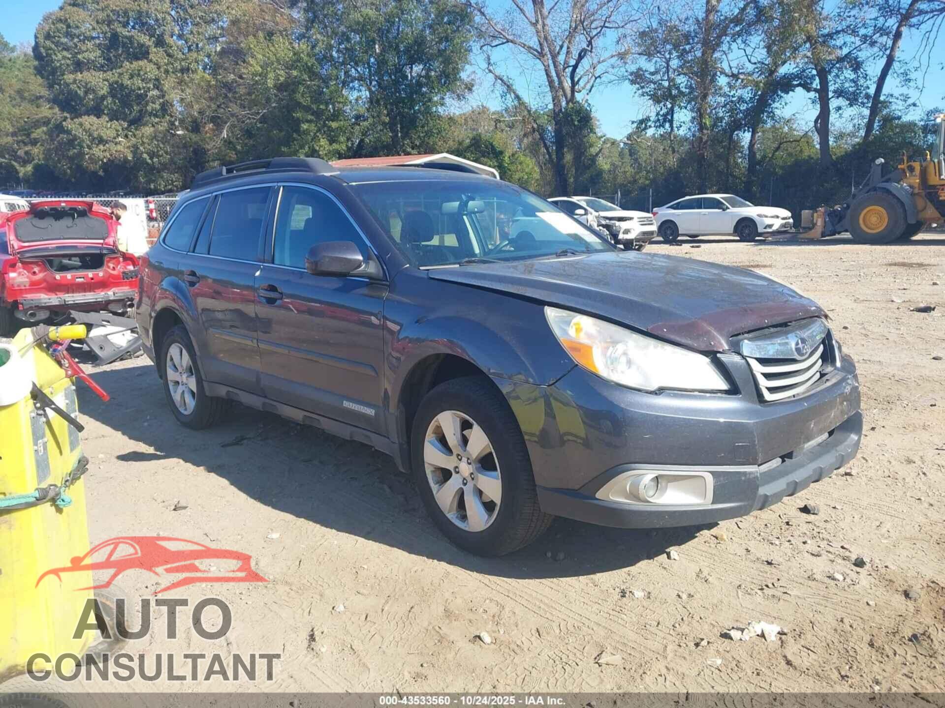 SUBARU OUTBACK 2012 - 4S4BRCCC8C3294462
