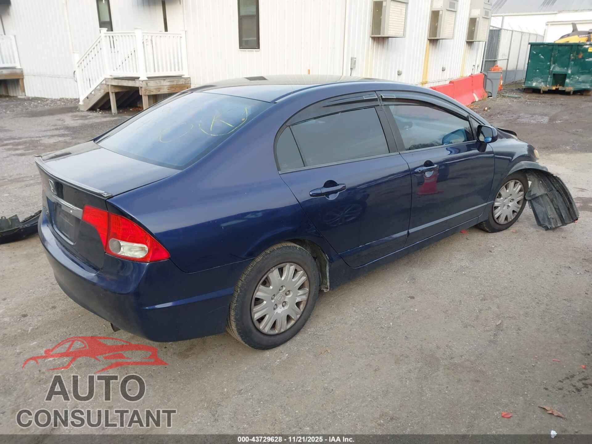 HONDA CIVIC 2010 - 19XFA1F3XAE068992