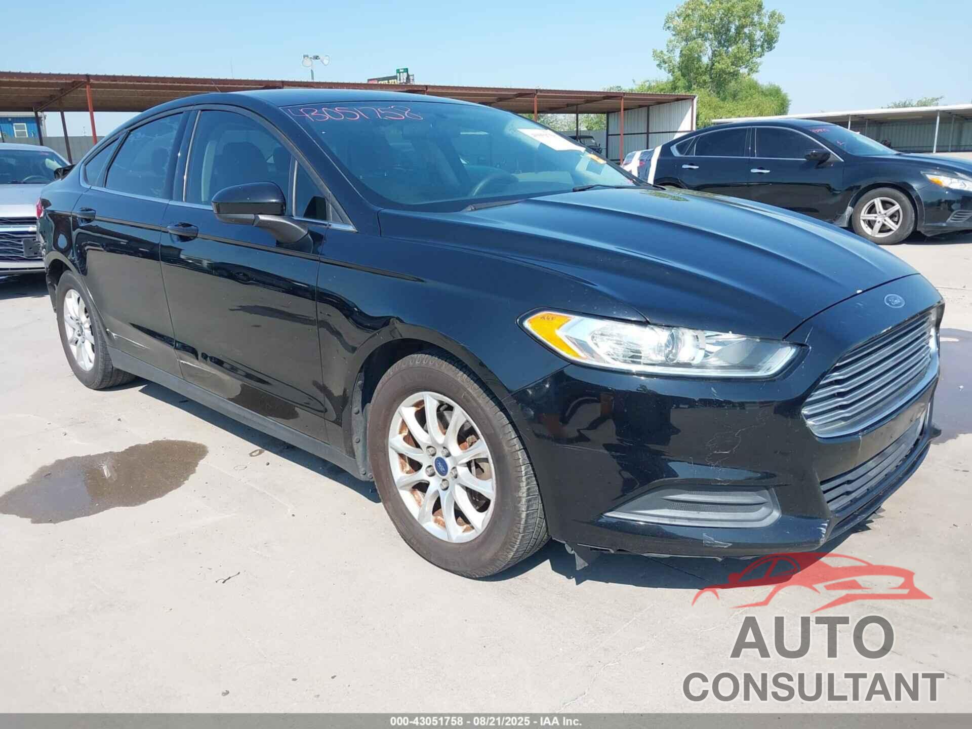 FORD FUSION 2016 - 1FA6P0G71G5100670