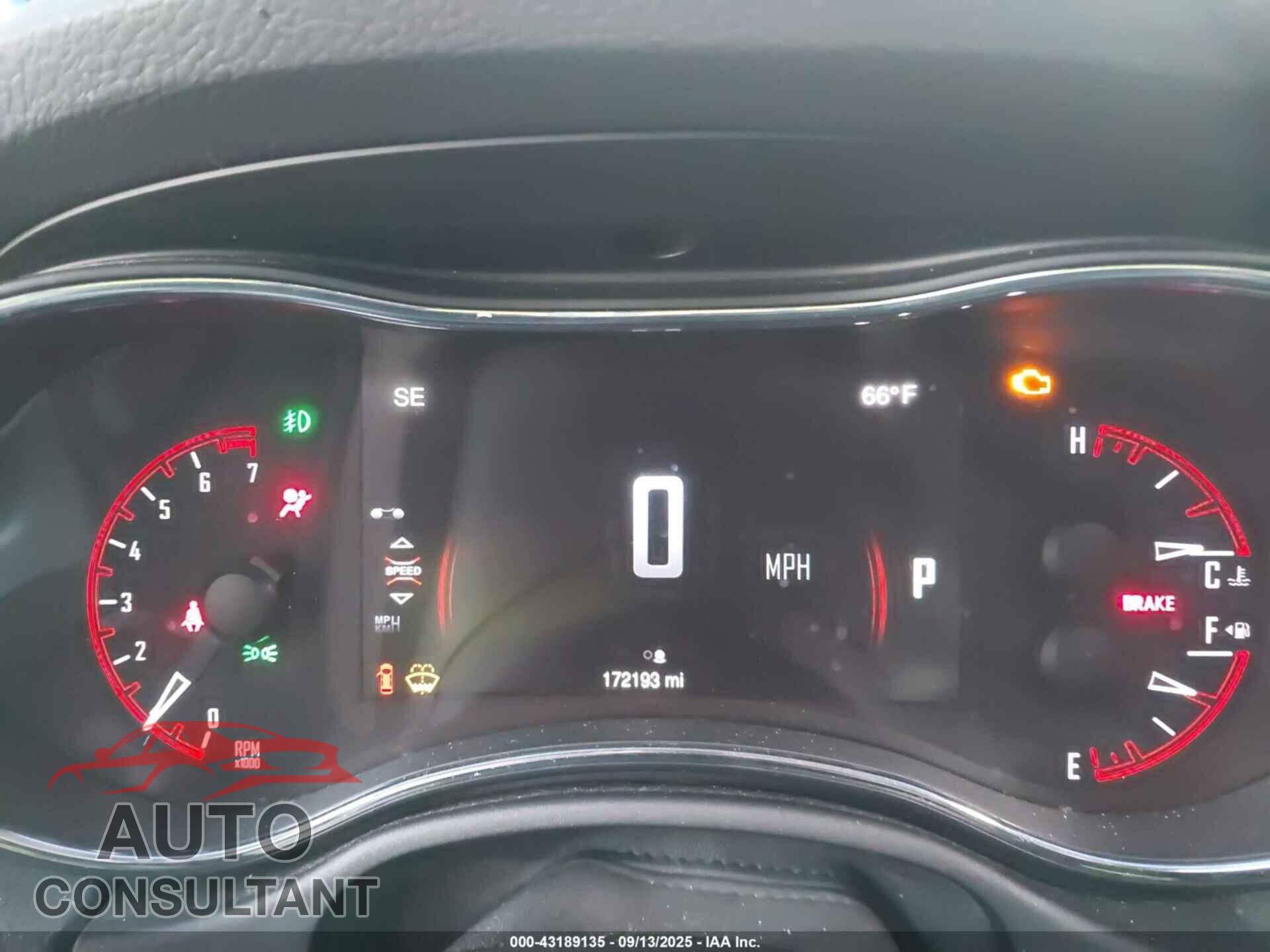DODGE DURANGO 2015 - 1C4RDHAG6FC127686