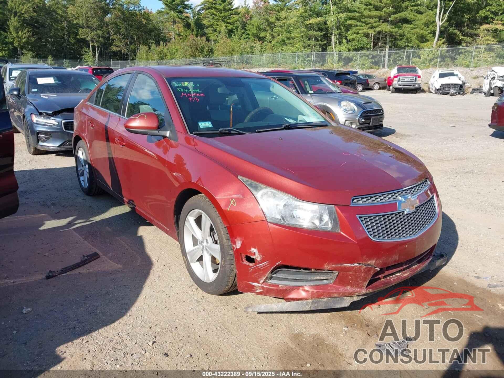 CHEVROLET CRUZE 2013 - 1G1PE5SB1D7127485