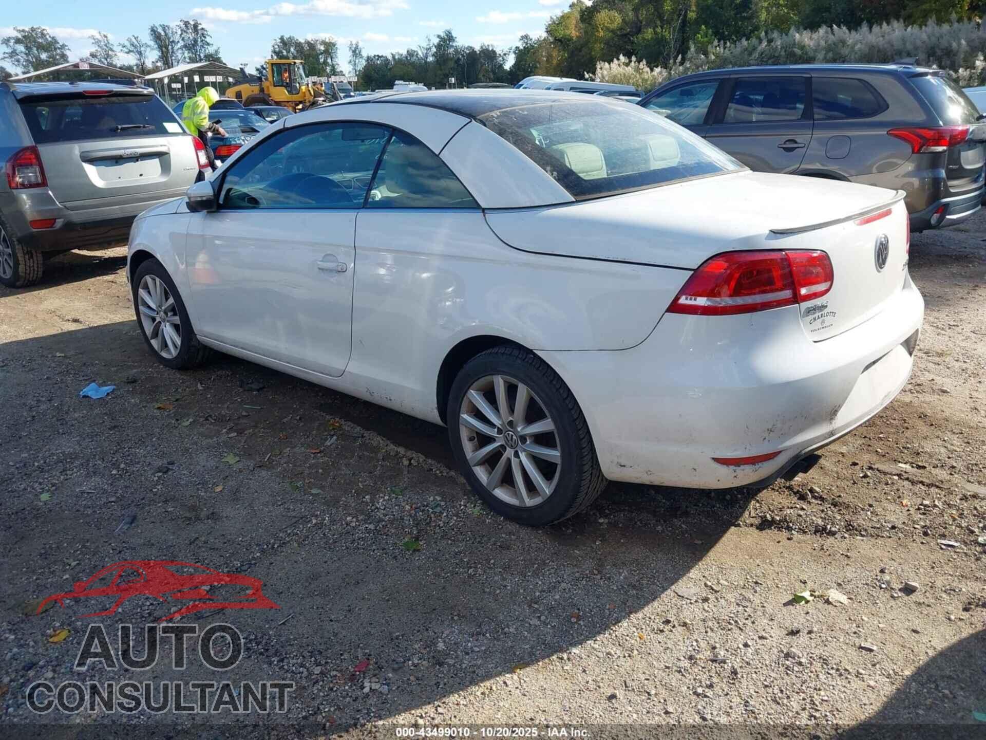 VOLKSWAGEN EOS 2012 - WVWBW7AH7CV005448