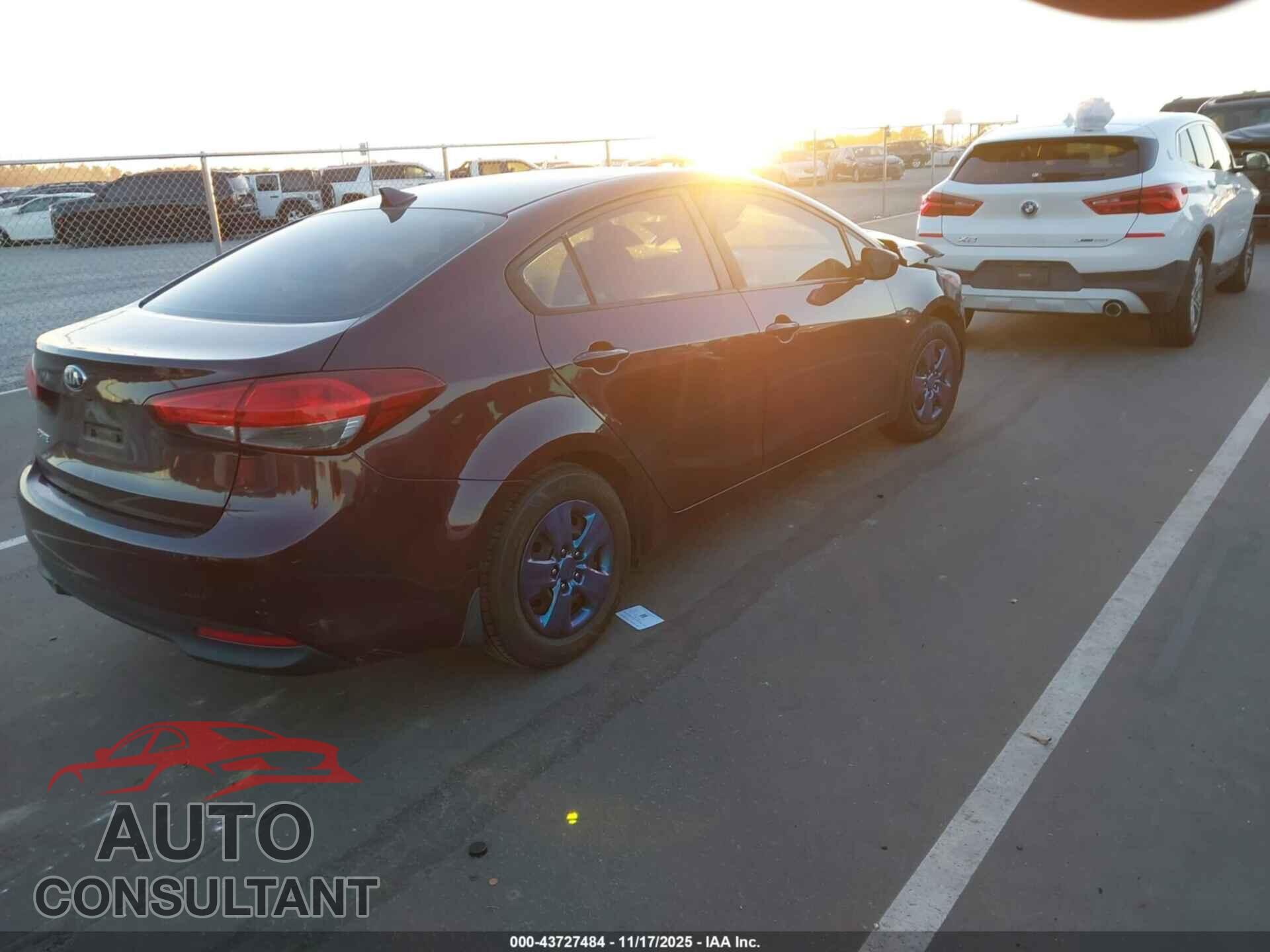 KIA FORTE 2017 - 3KPFL4A70HE059265