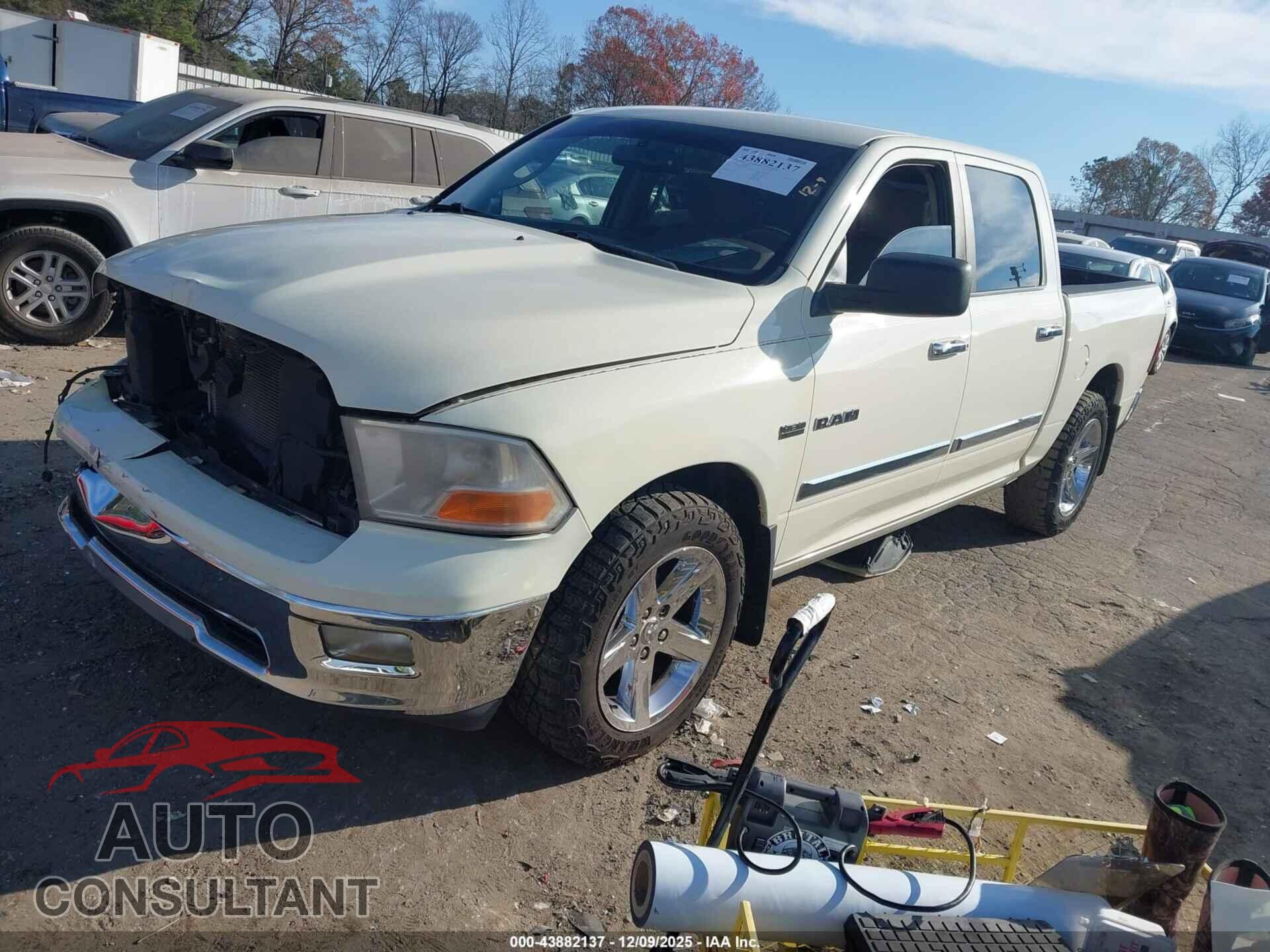 DODGE RAM 1500 2010 - 1D7RB1CT3AS226462