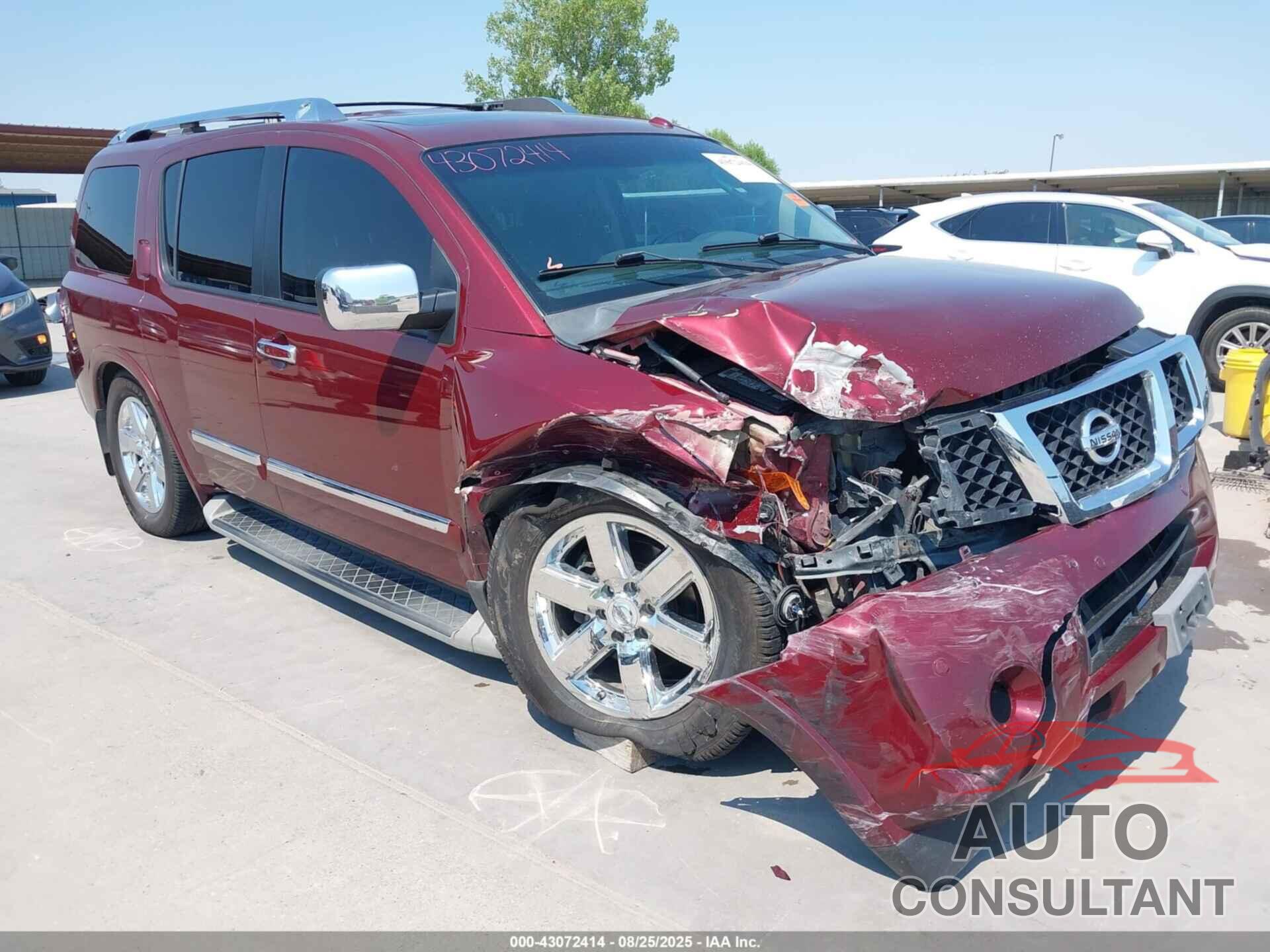 NISSAN ARMADA 2010 - 5N1BA0ND3AN617216