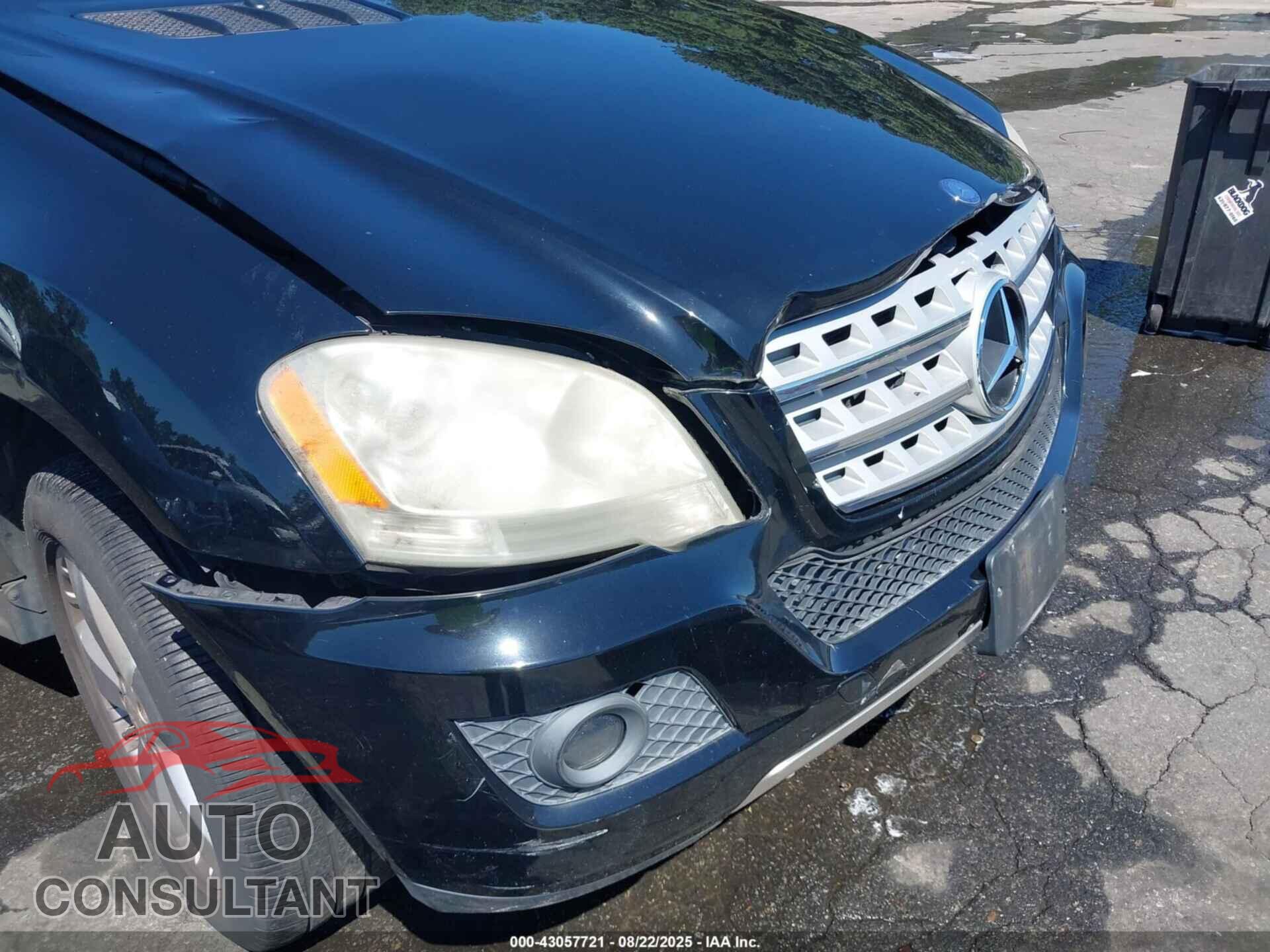 MERCEDES-BENZ ML 350 2009 - 4JGBB86E39A530955