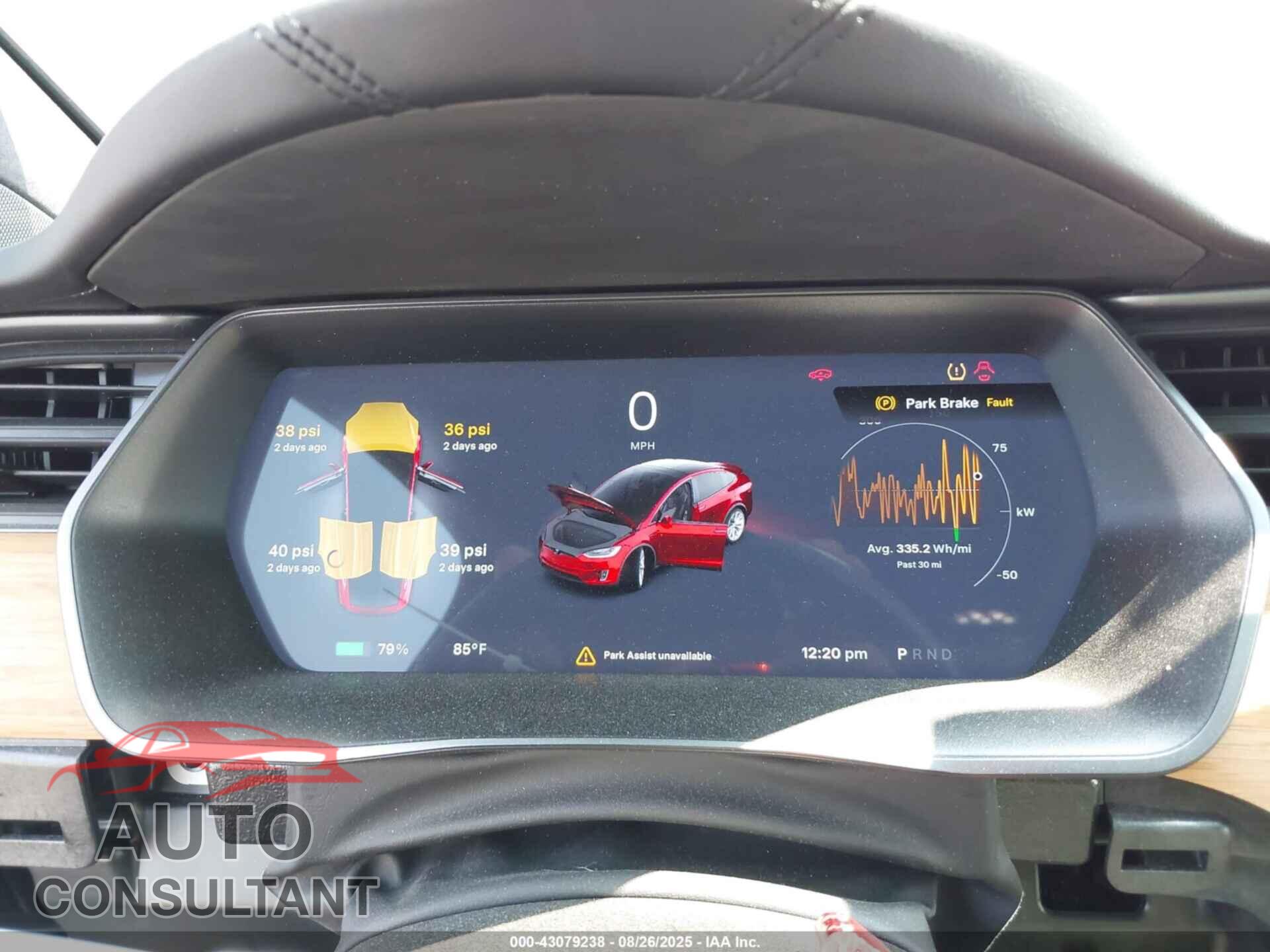 TESLA MODEL X 2019 - 5YJXCDE24KF209155